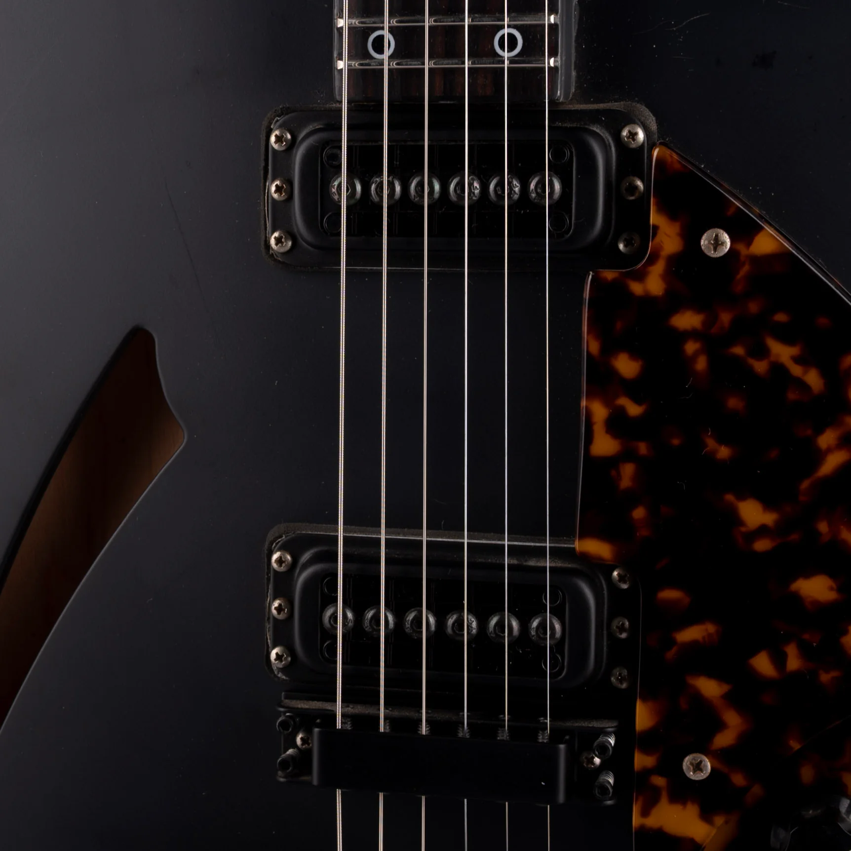 Pre Owned 2016 Rickenbacker 360 Noir Limited Edition Matte Black - 1 of 25 With OHSC - Image 5