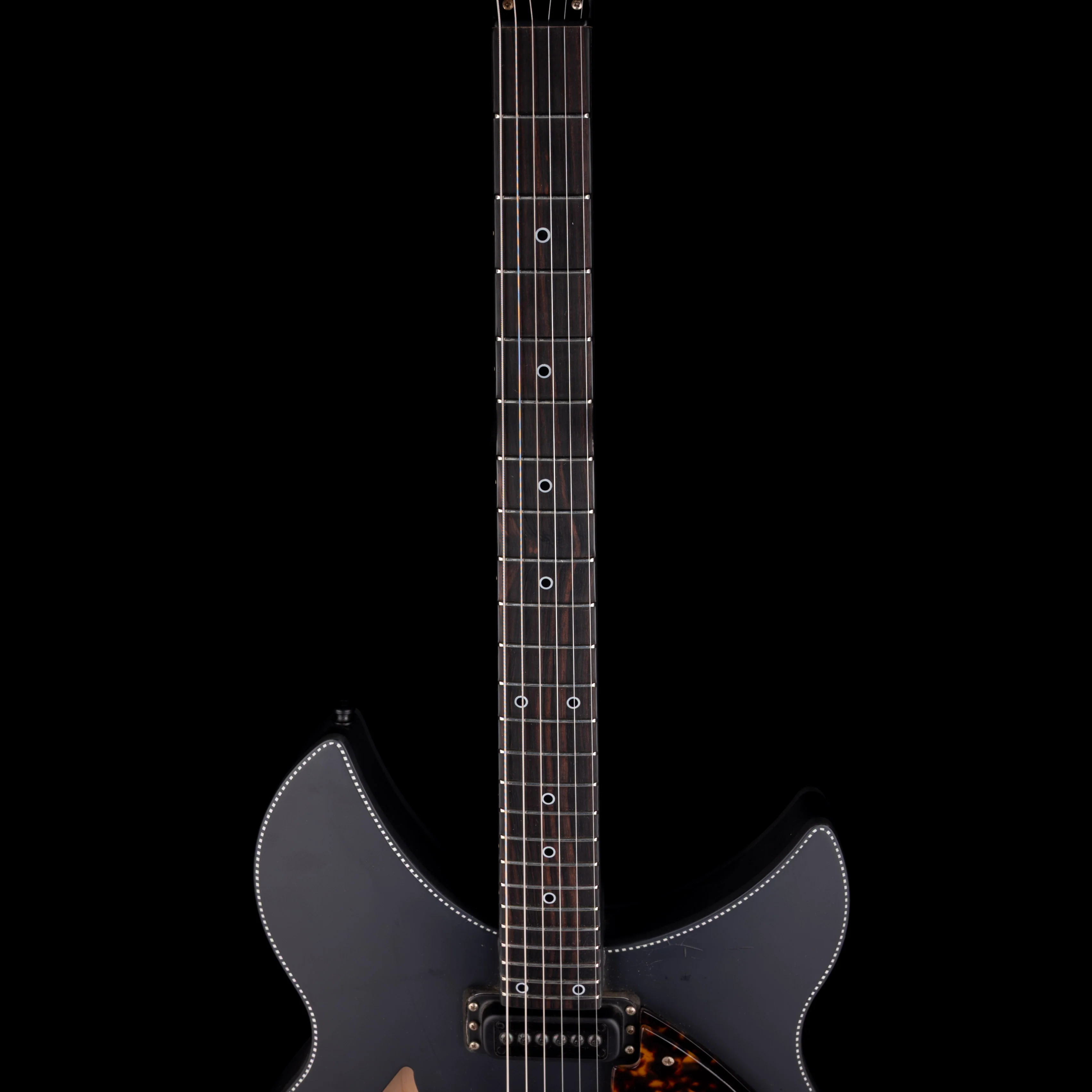 Pre Owned 2016 Rickenbacker 360 Noir Limited Edition Matte Black - 1 of 25 With OHSC - Image 8