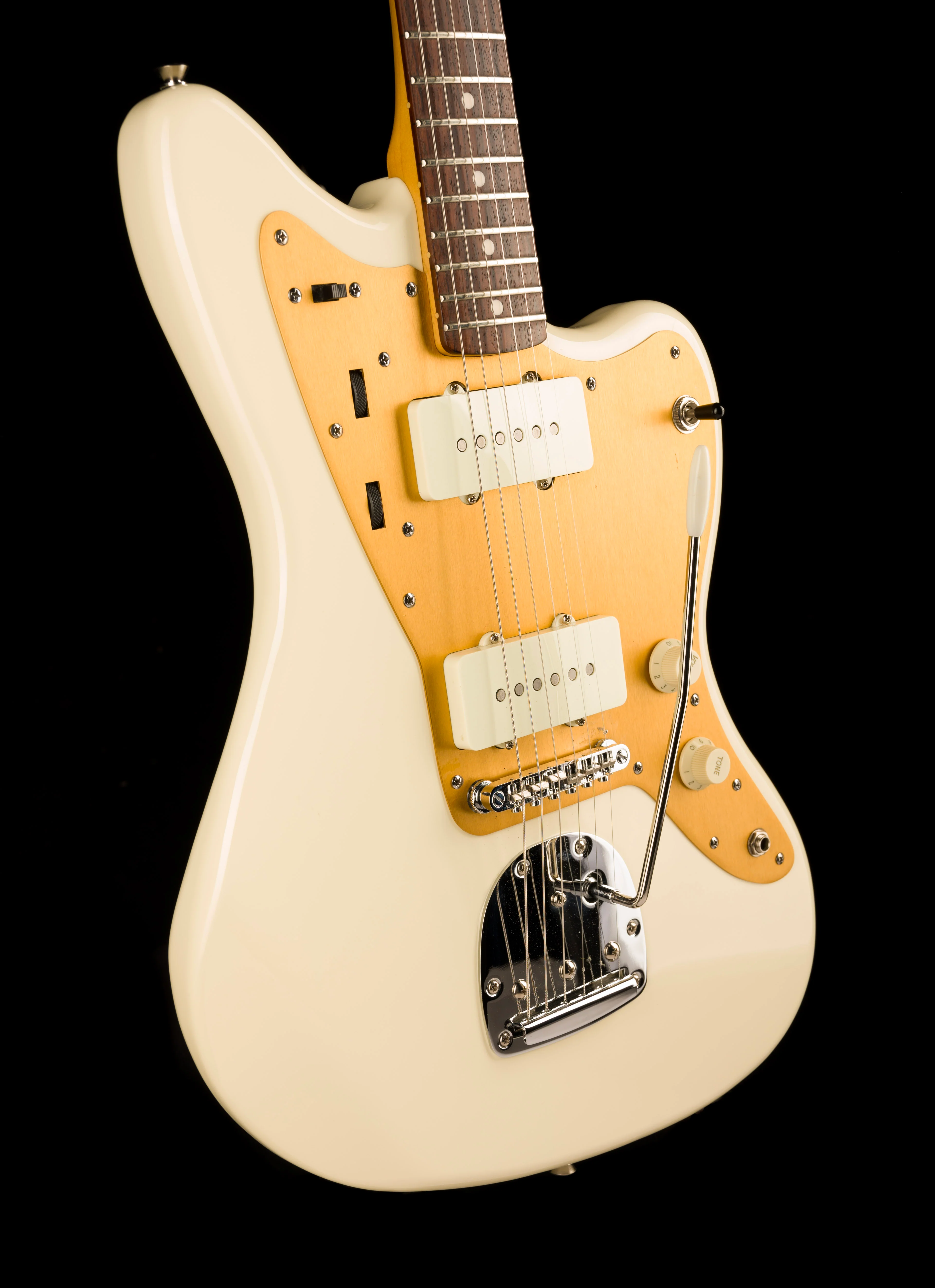 Pre Owned 2016 Squier J Mascis Jazzmaster Rosewood Fretboard Vintage White With Gig Bag - Image 10