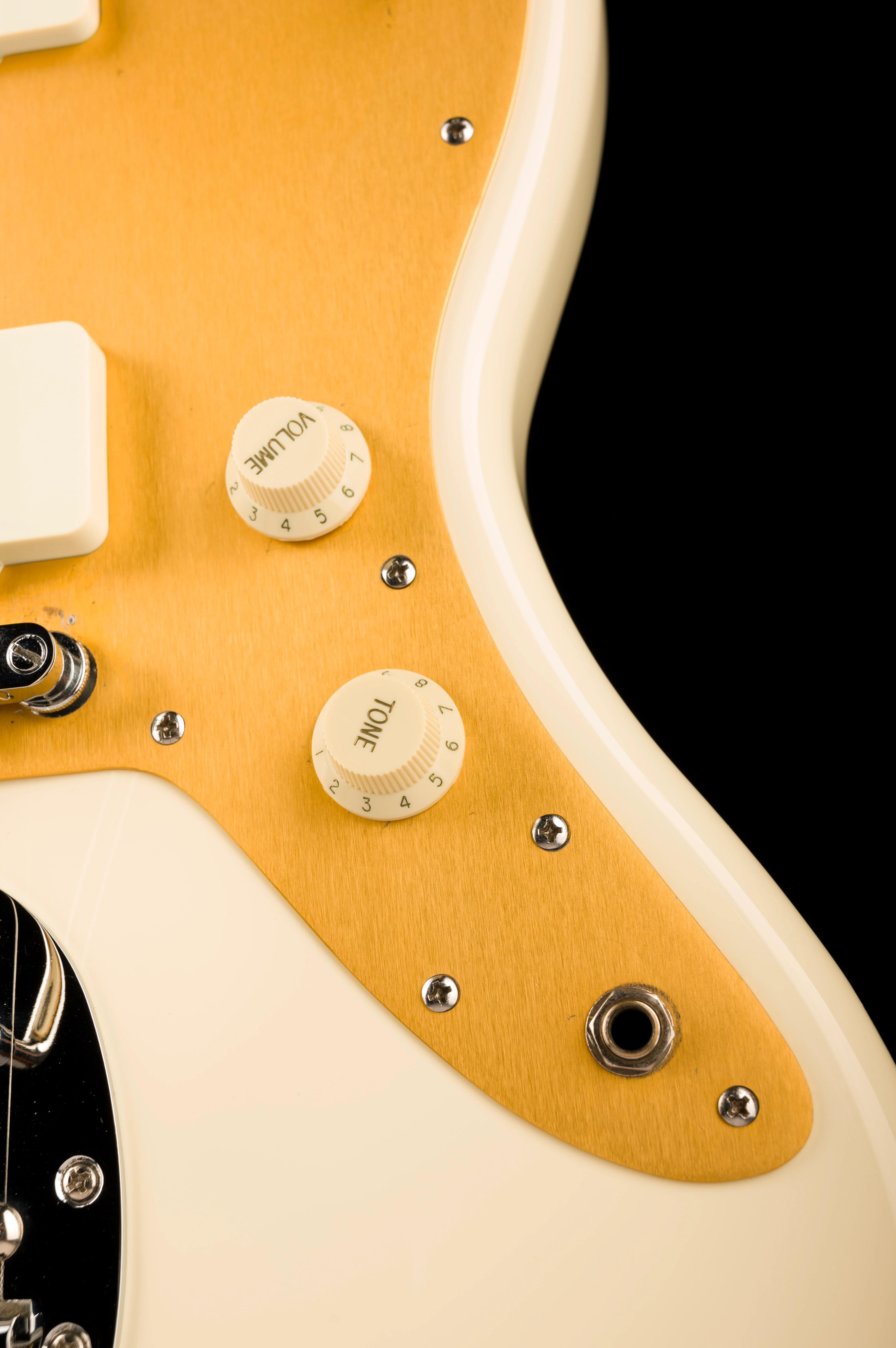 Pre Owned 2016 Squier J Mascis Jazzmaster Rosewood Fretboard Vintage White With Gig Bag - Image 8
