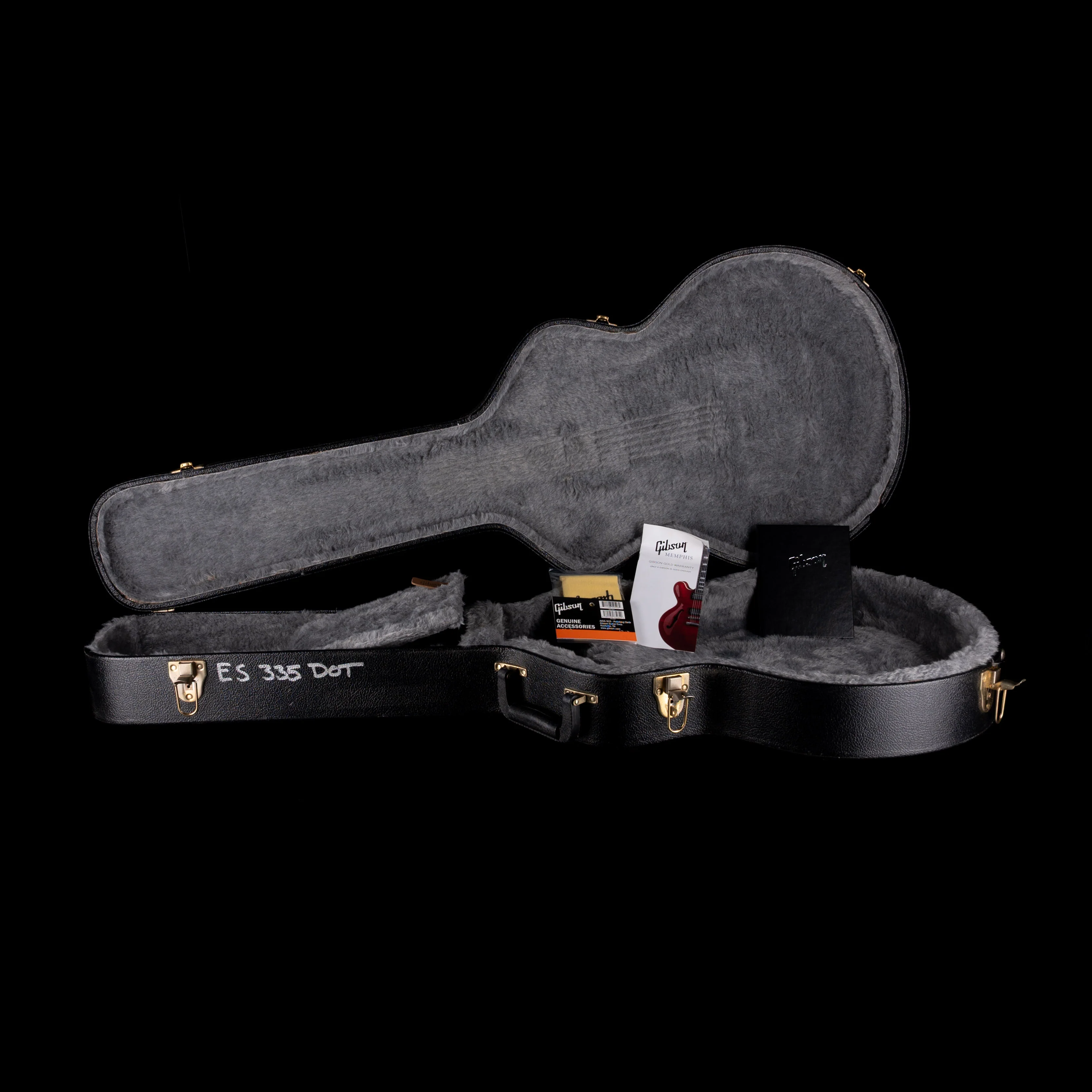 Pre Owned 2017 Gibson ES-335 Dot Wine Red With OHSC - Image 16