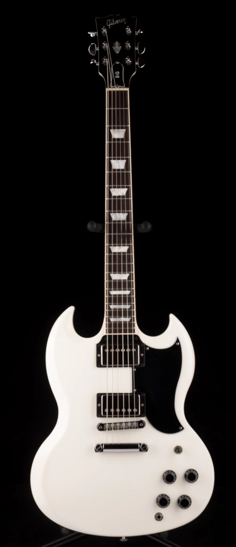 Pre Owned 2017 Gibson SG Standard Limited T-Top Pickups White with OHSC - Image 2