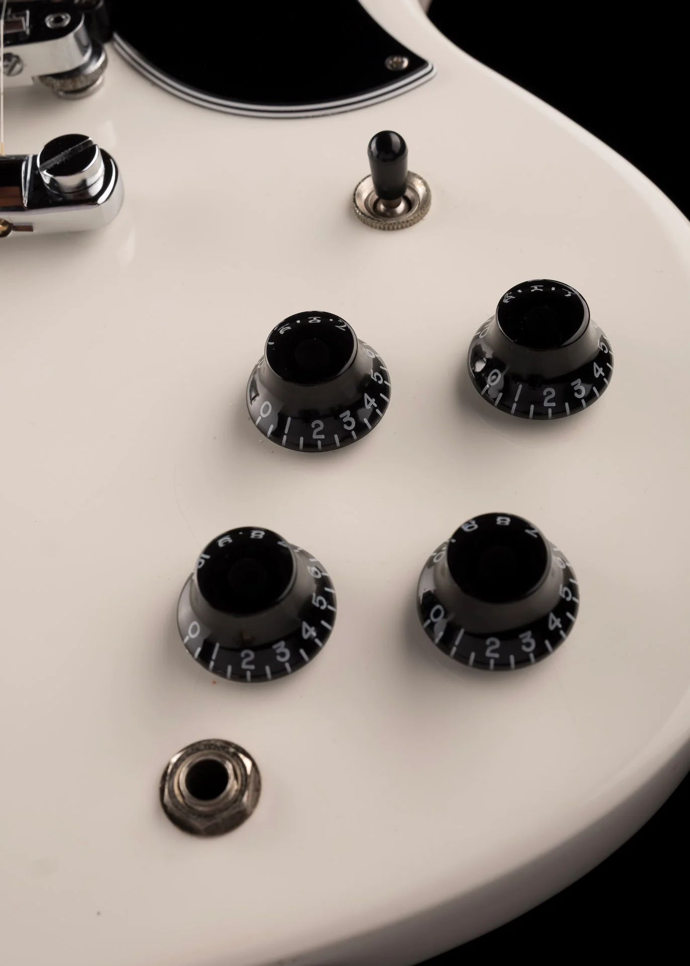 Pre Owned 2017 Gibson SG Standard Limited T-Top Pickups White with OHSC - Image 8