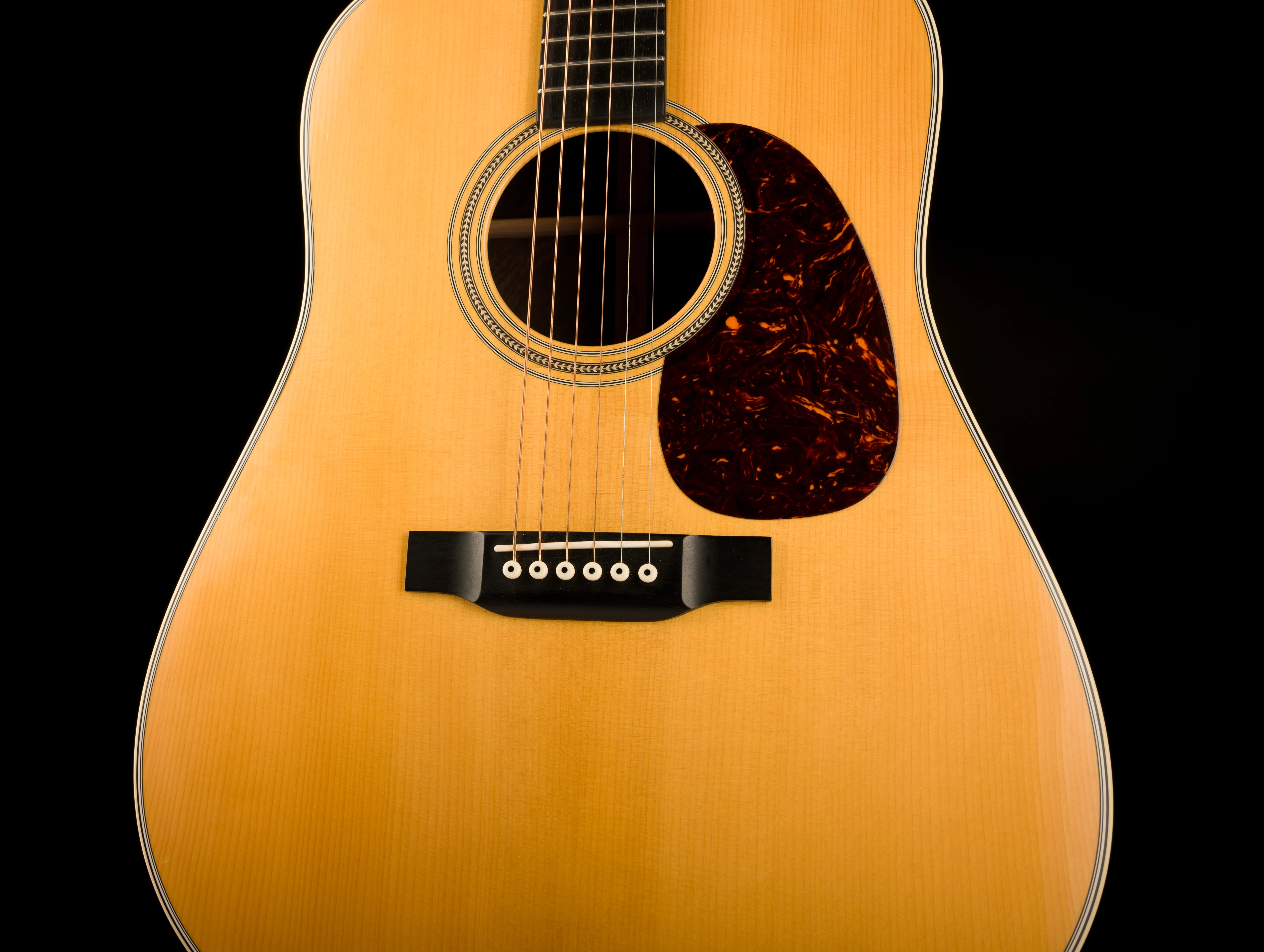 Pre Owned 2017 Martin D-28 With K&K Pickup Acoustic Electric Guitar With OHSC - Image 6