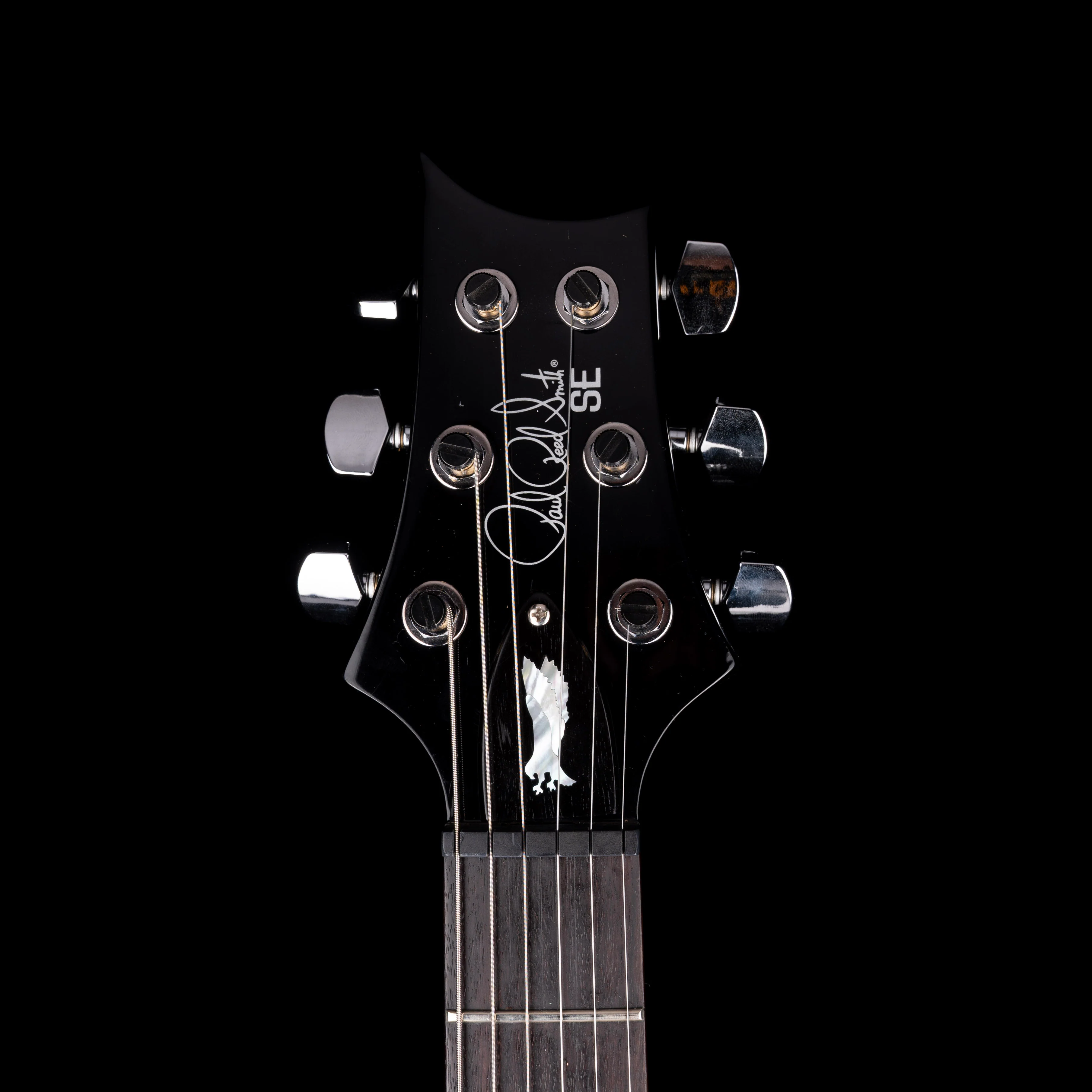 Pre Owned 2017 PRS SE Custom 22 Semi-Hollow body Grey Black With Gig Bag - Image 13