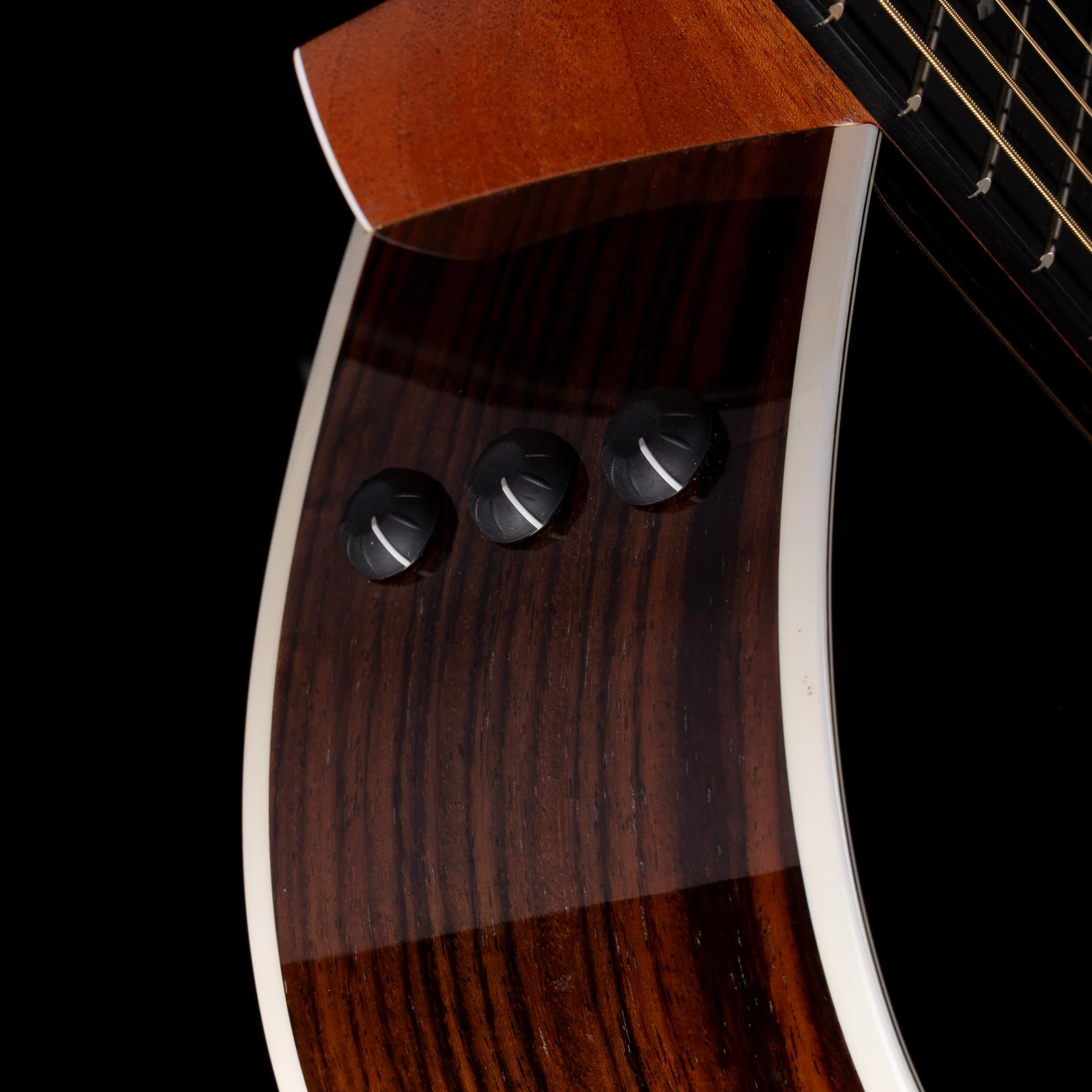 Pre-Owned 2017 Taylor 210e Acoustic Electric Guitar Sunburst With OHSC - Image 7