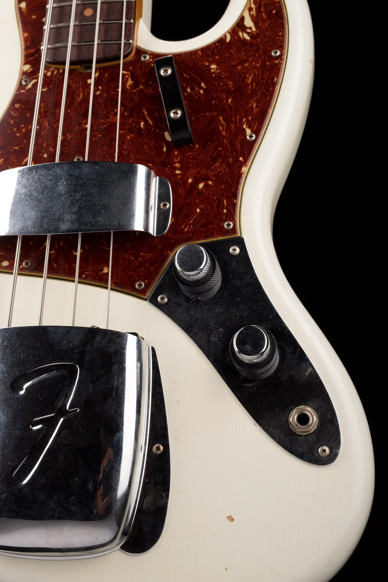 Pre Owned 2018 Fender Custom Shop '60 Jazz Bass Journeyman Olympic White With OHSC - Image 7