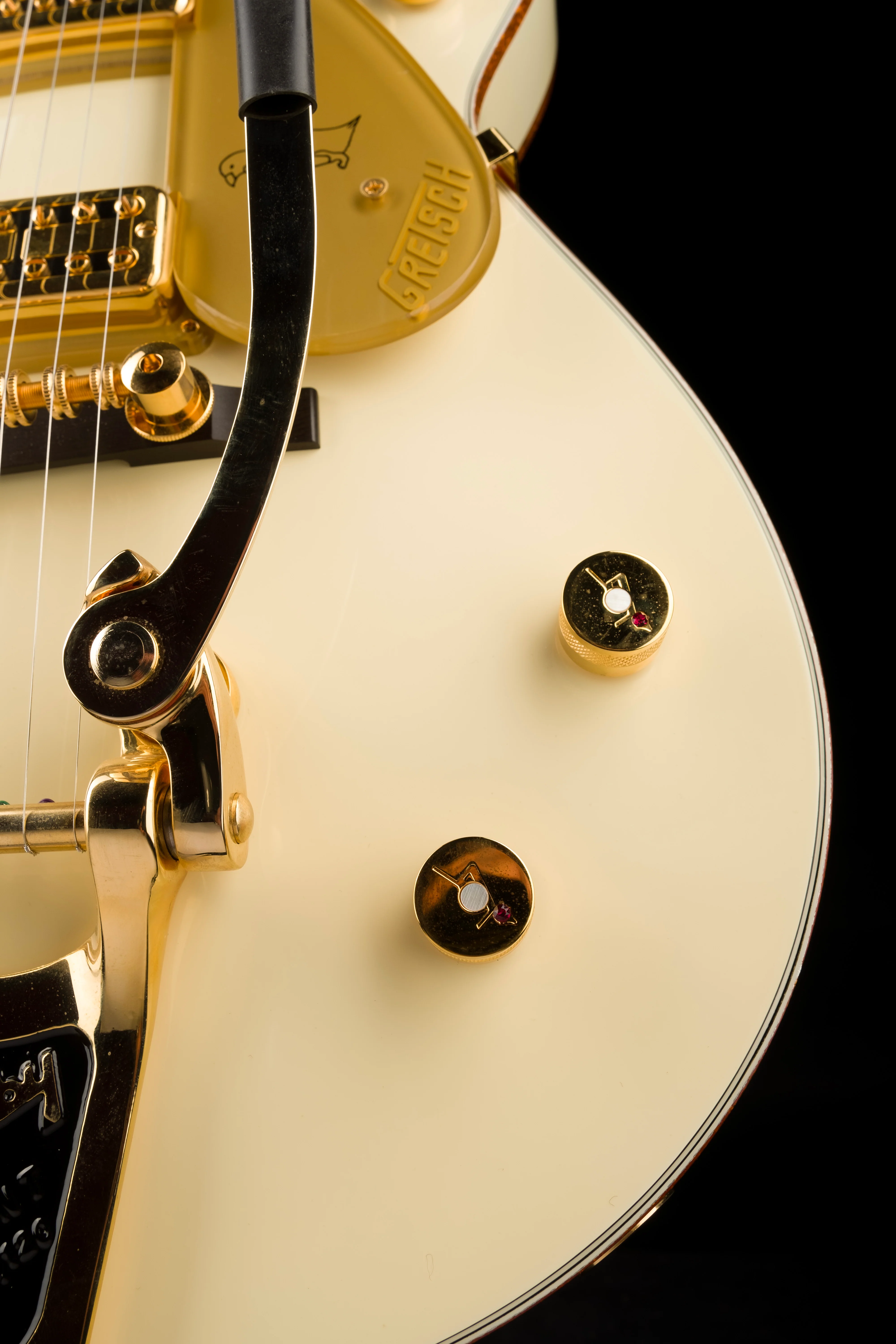 Pre Owned 2018 Gretsch G6134T-58 Vintage Select White Penguin W OHSC #JT18083318 - Image 8