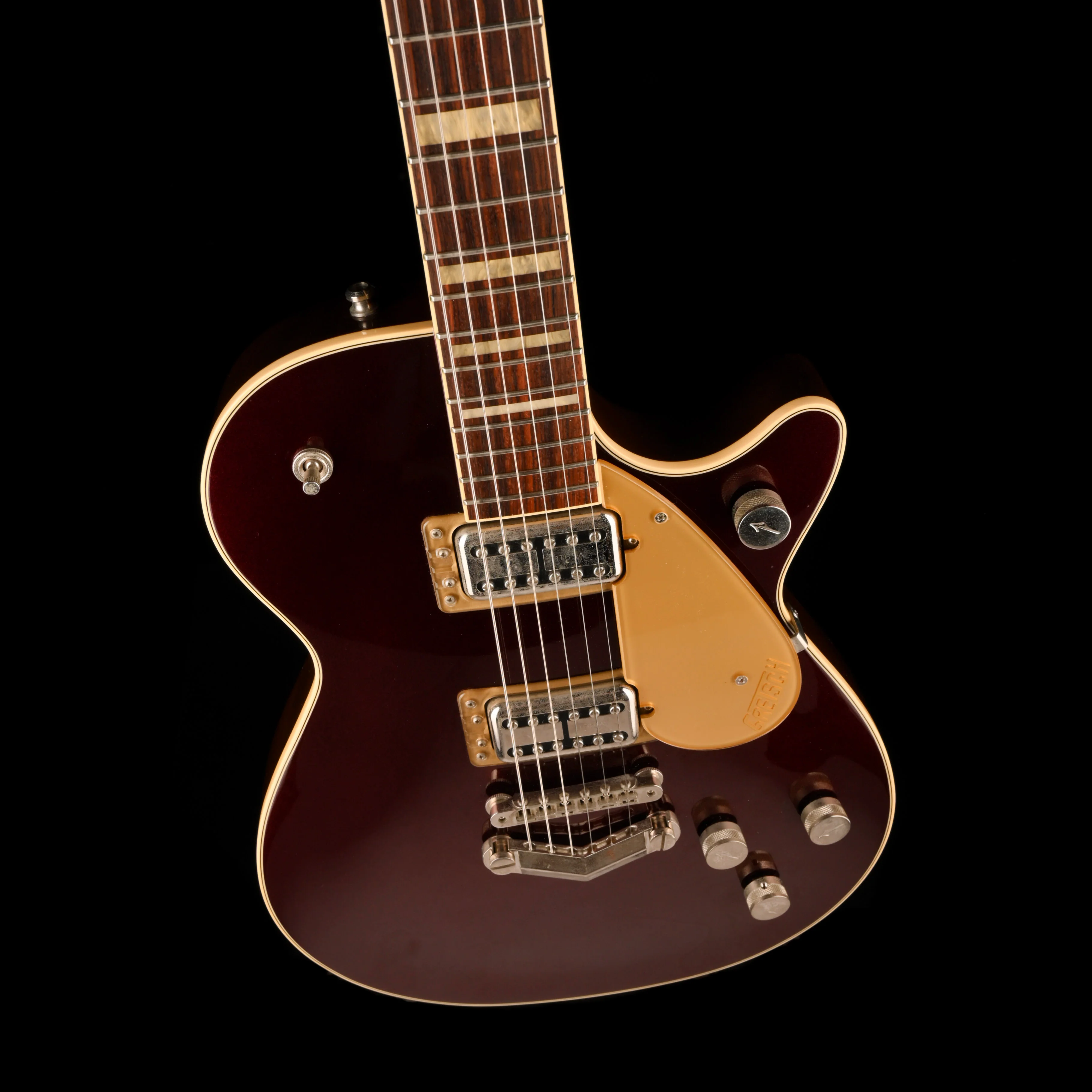 Pre Owned '18 Gretsch G6228 Players Edition Duo Jet Dark Cherry Metallic w/ OHSC - Image 3