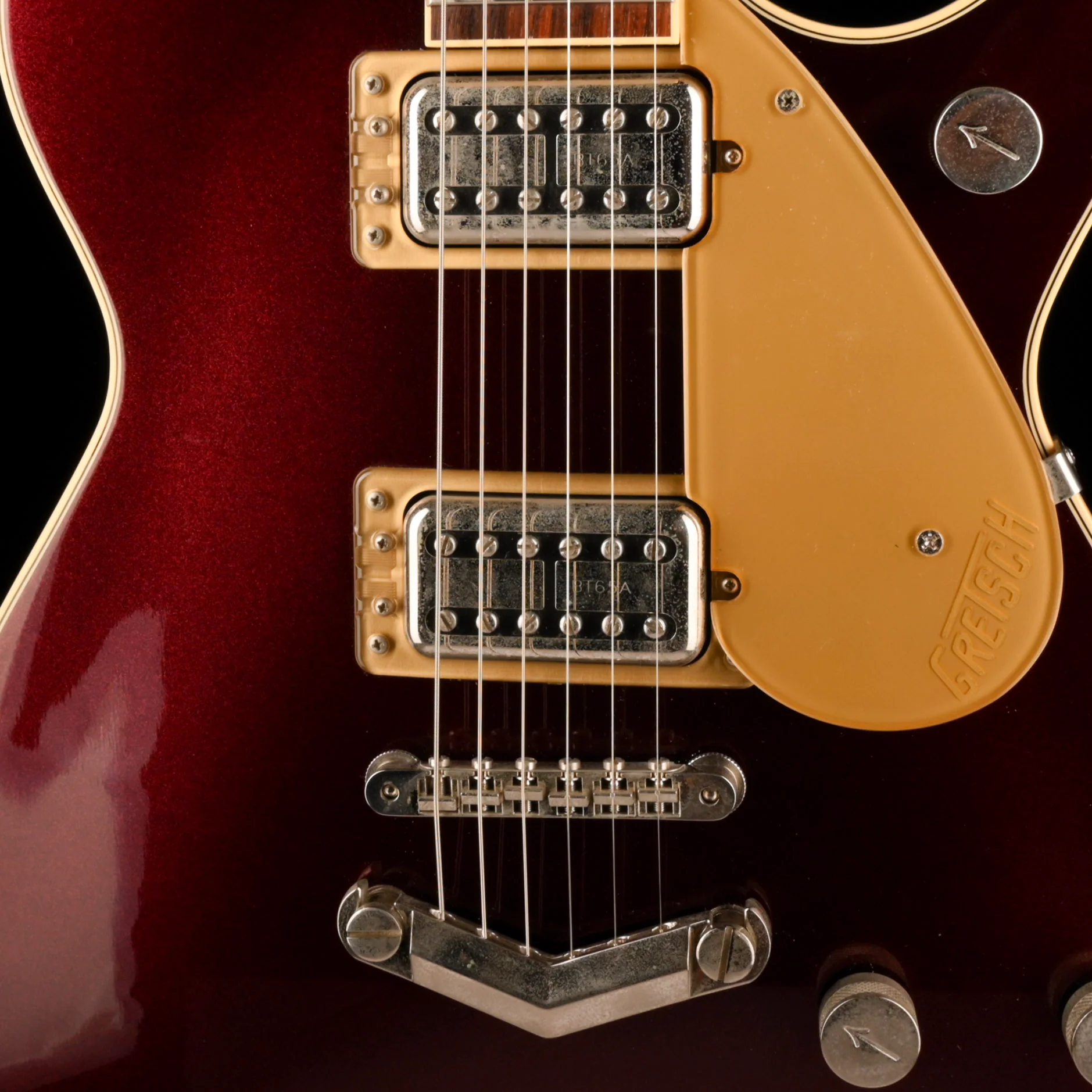 Pre Owned '18 Gretsch G6228 Players Edition Duo Jet Dark Cherry Metallic w/ OHSC - Image 4