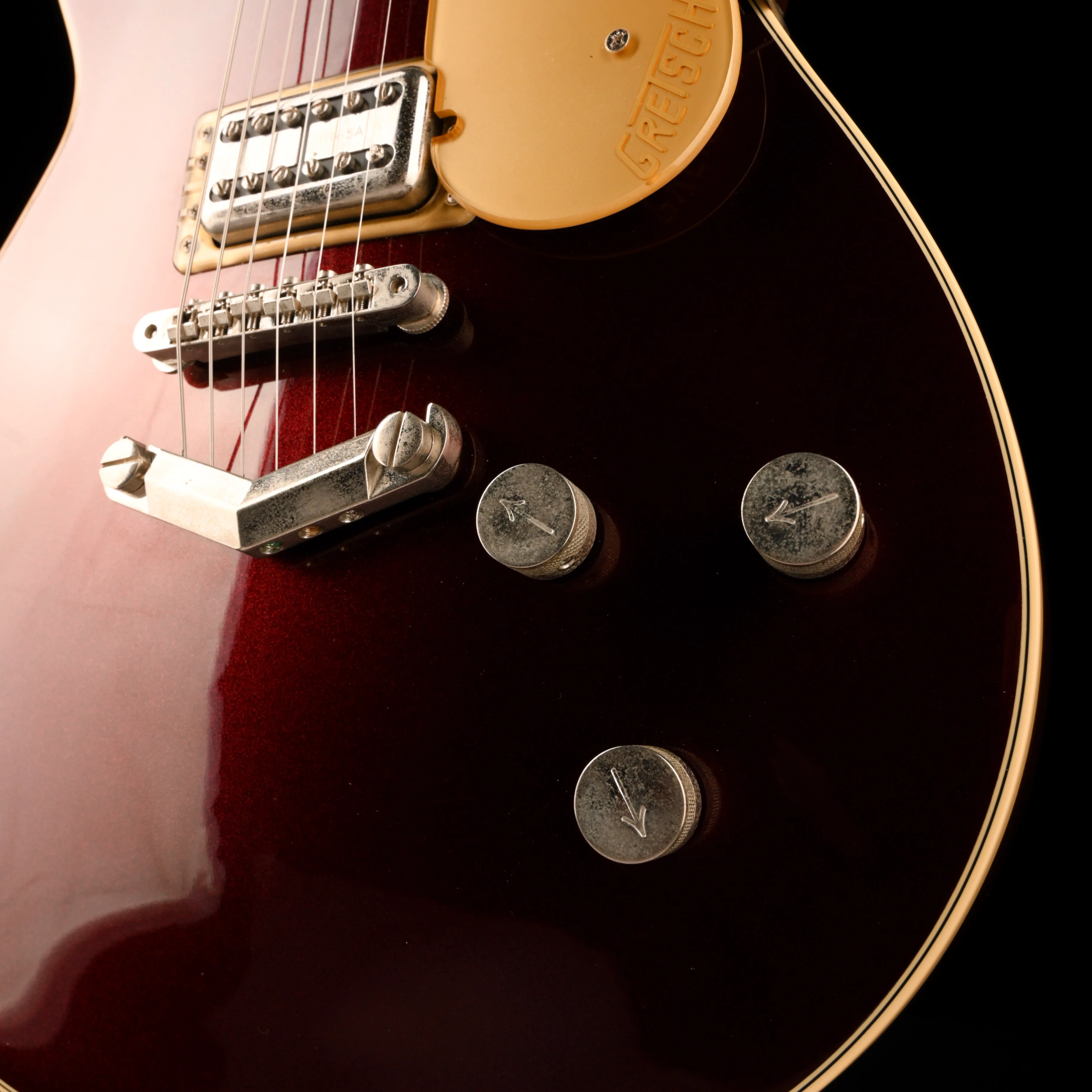 Pre Owned '18 Gretsch G6228 Players Edition Duo Jet Dark Cherry Metallic w/ OHSC - Image 5
