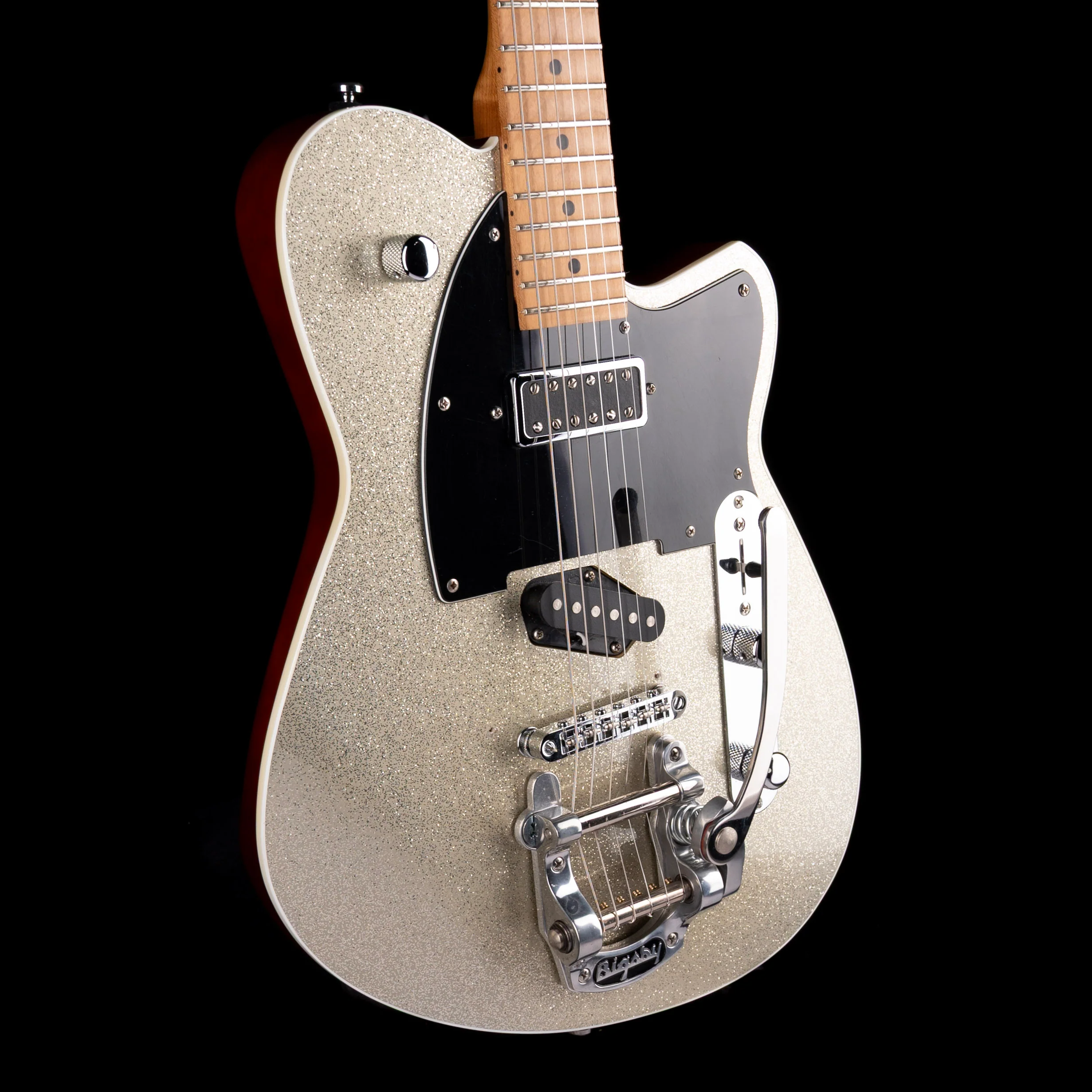 Pre Owned 2018 Reverend Buckshot Silver Sparkle With Bigsby With Gig Bag - Image 7