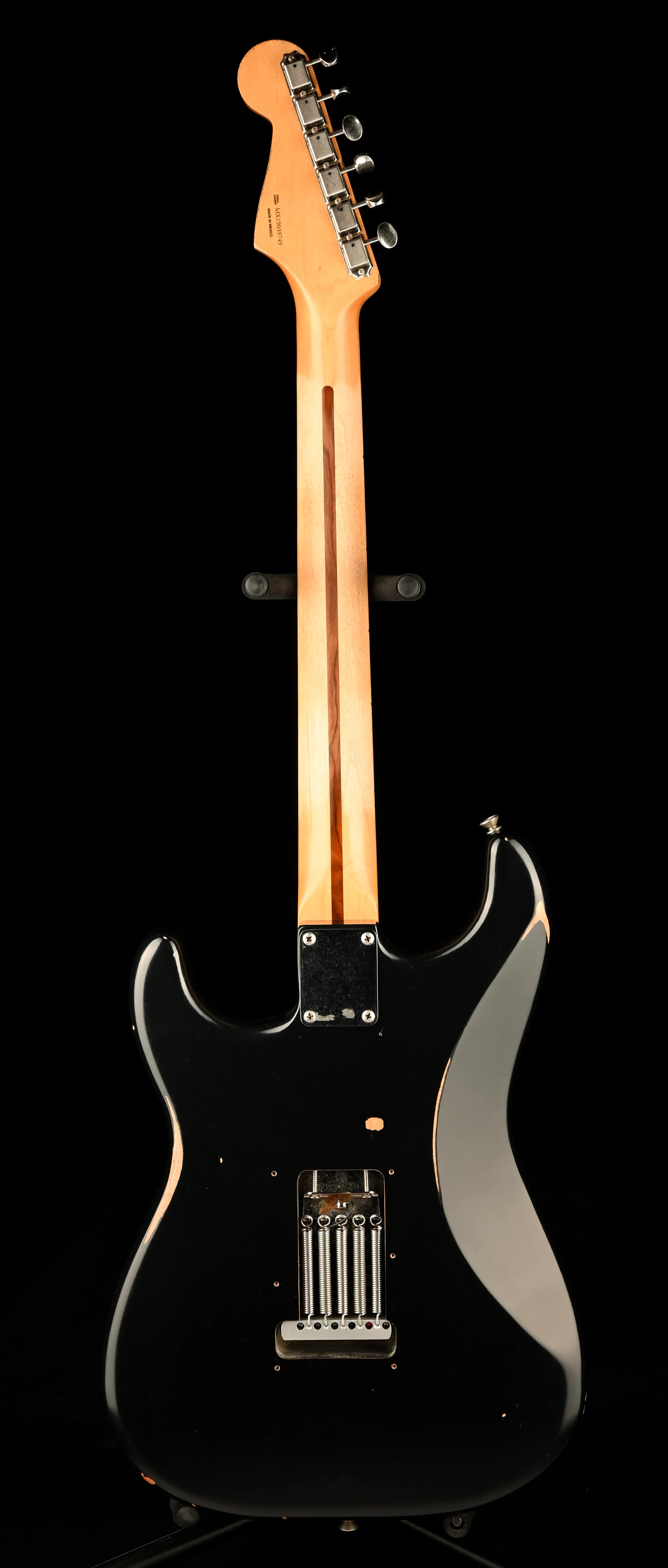 Pre Owned 2019 Fender Road Worn 50's Stratocaster Black With Case - Image 13