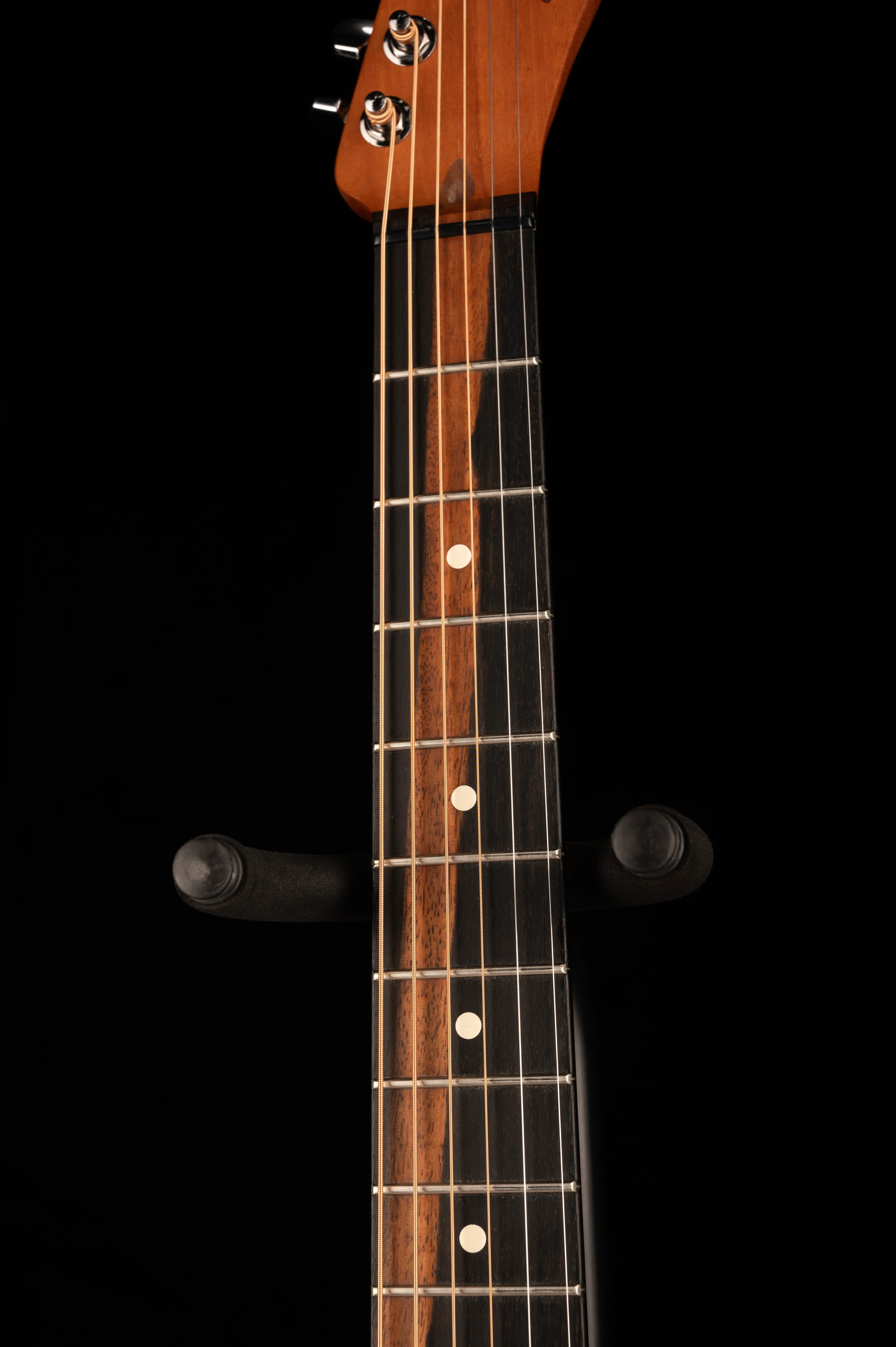 Pre Owned 2019 Fender American Acoustasonic Telecaster Guitar Black With Soft Case - Image 5