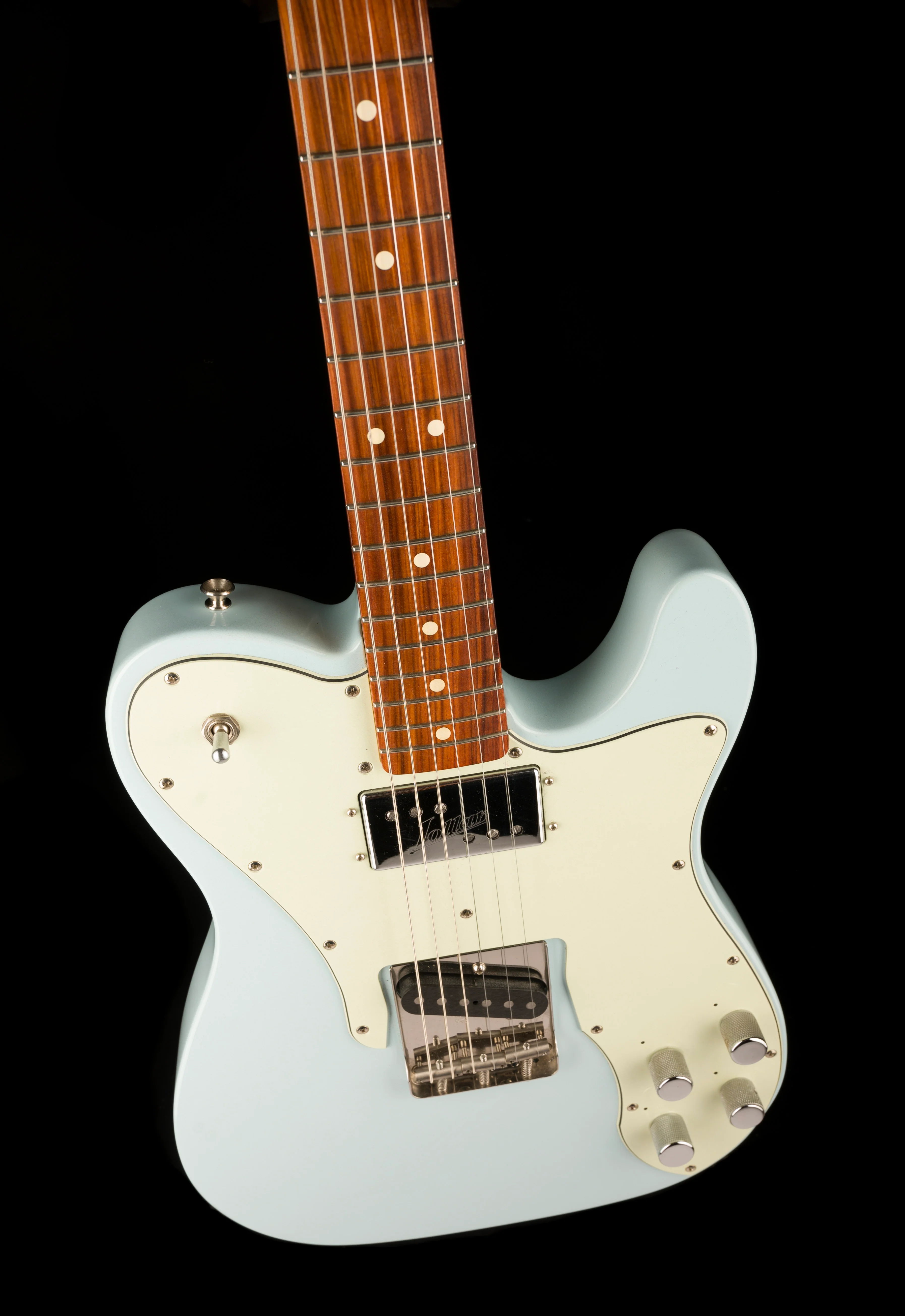 Pre Owned 2019 Fender Vintera 70's Telecaster Custom Sonic Blue With Gig Bag - Image 4