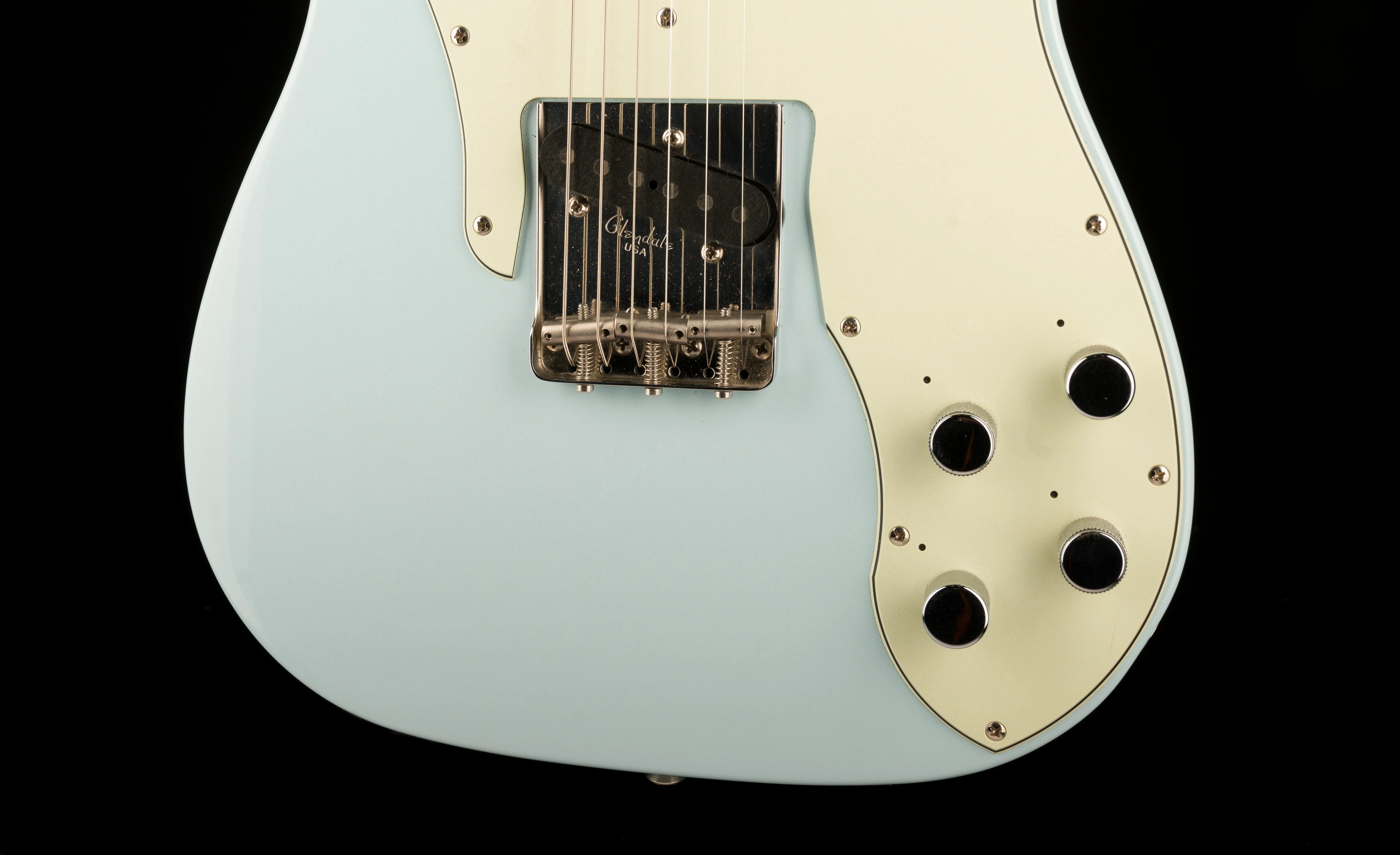 Pre Owned 2019 Fender Vintera 70's Telecaster Custom Sonic Blue With Gig Bag - Image 5