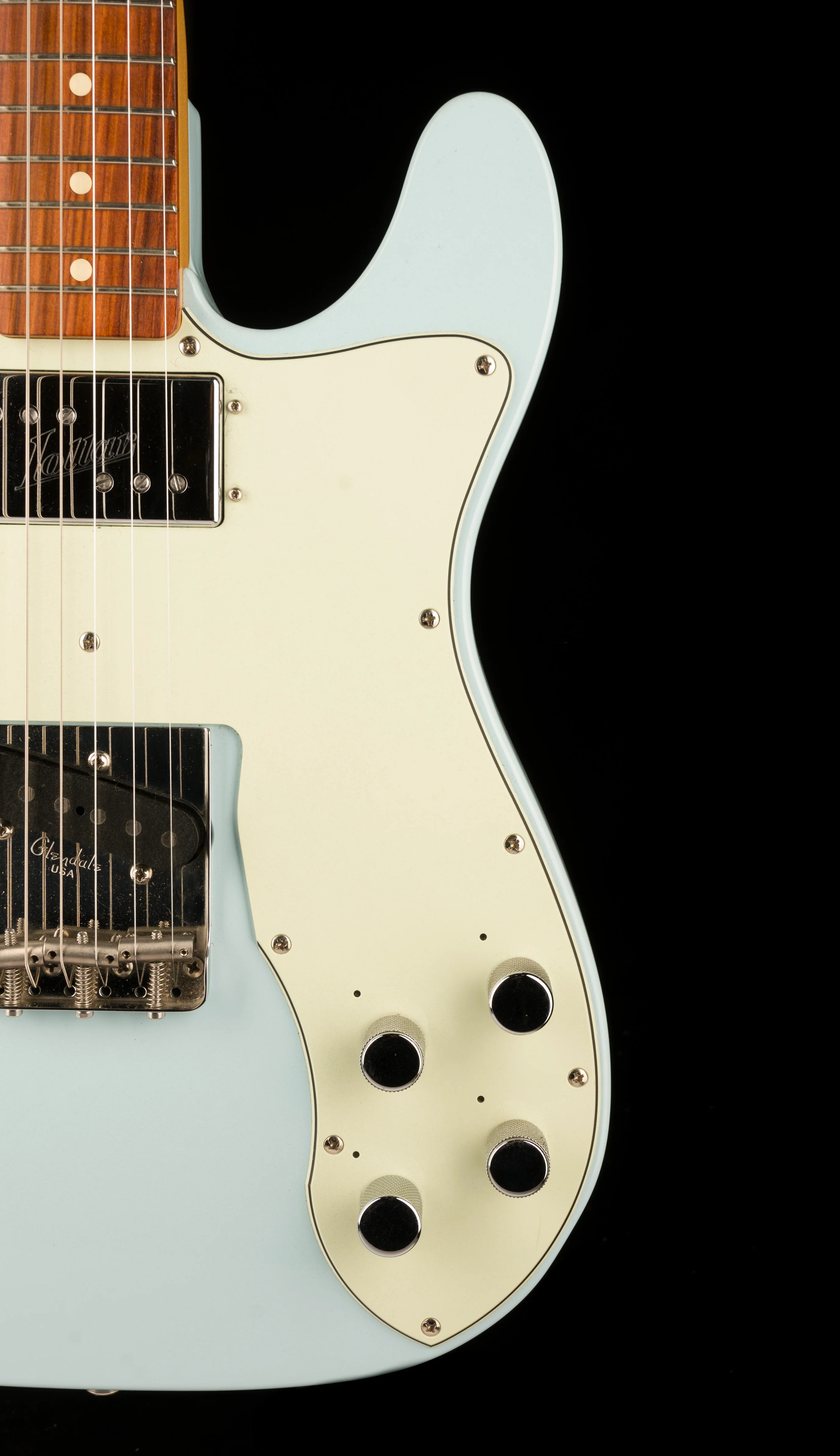 Pre Owned 2019 Fender Vintera 70's Telecaster Custom Sonic Blue With Gig Bag - Image 9