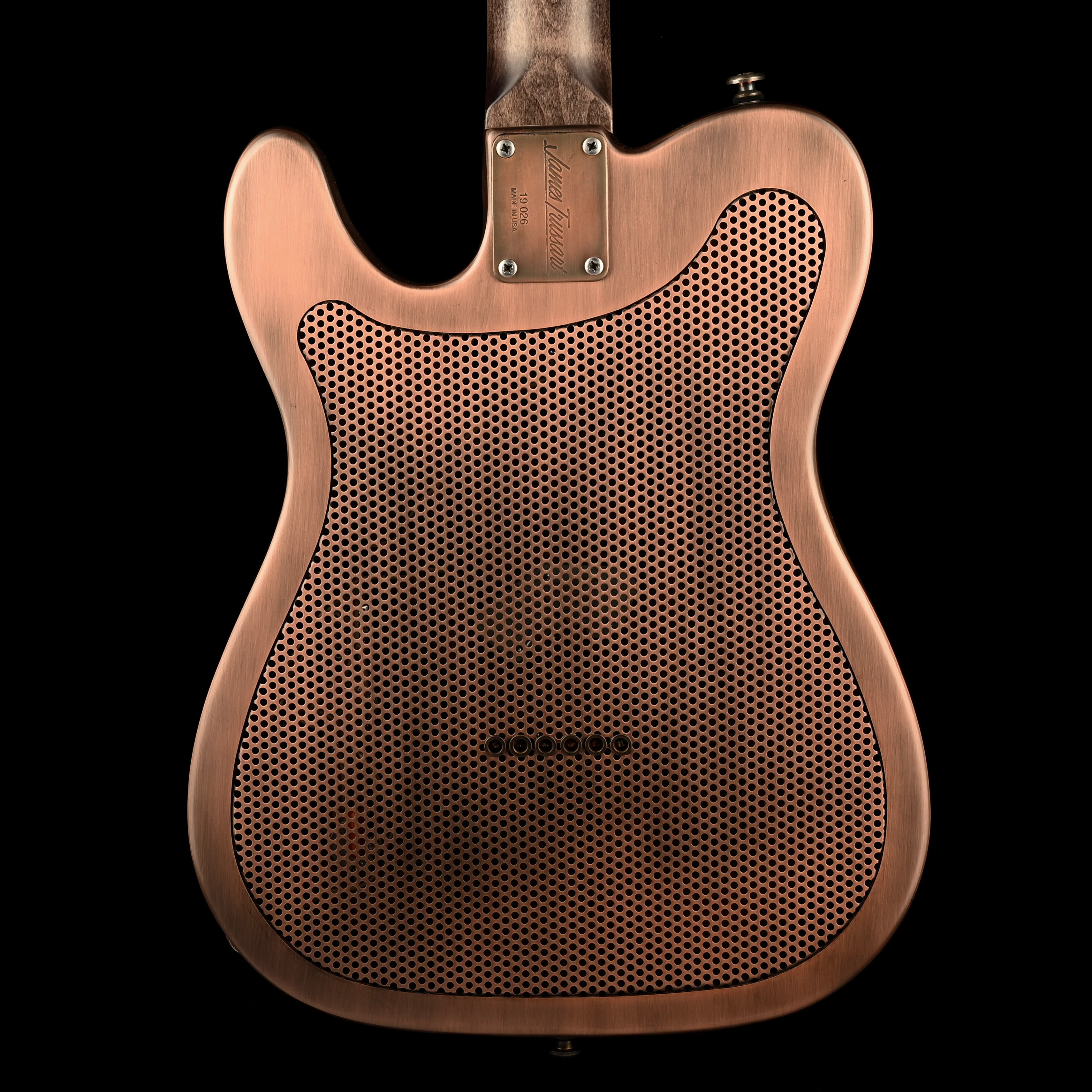 Pre Owned 2019 Trussart Steelcaster Antique Copper Body With Case - Image 12