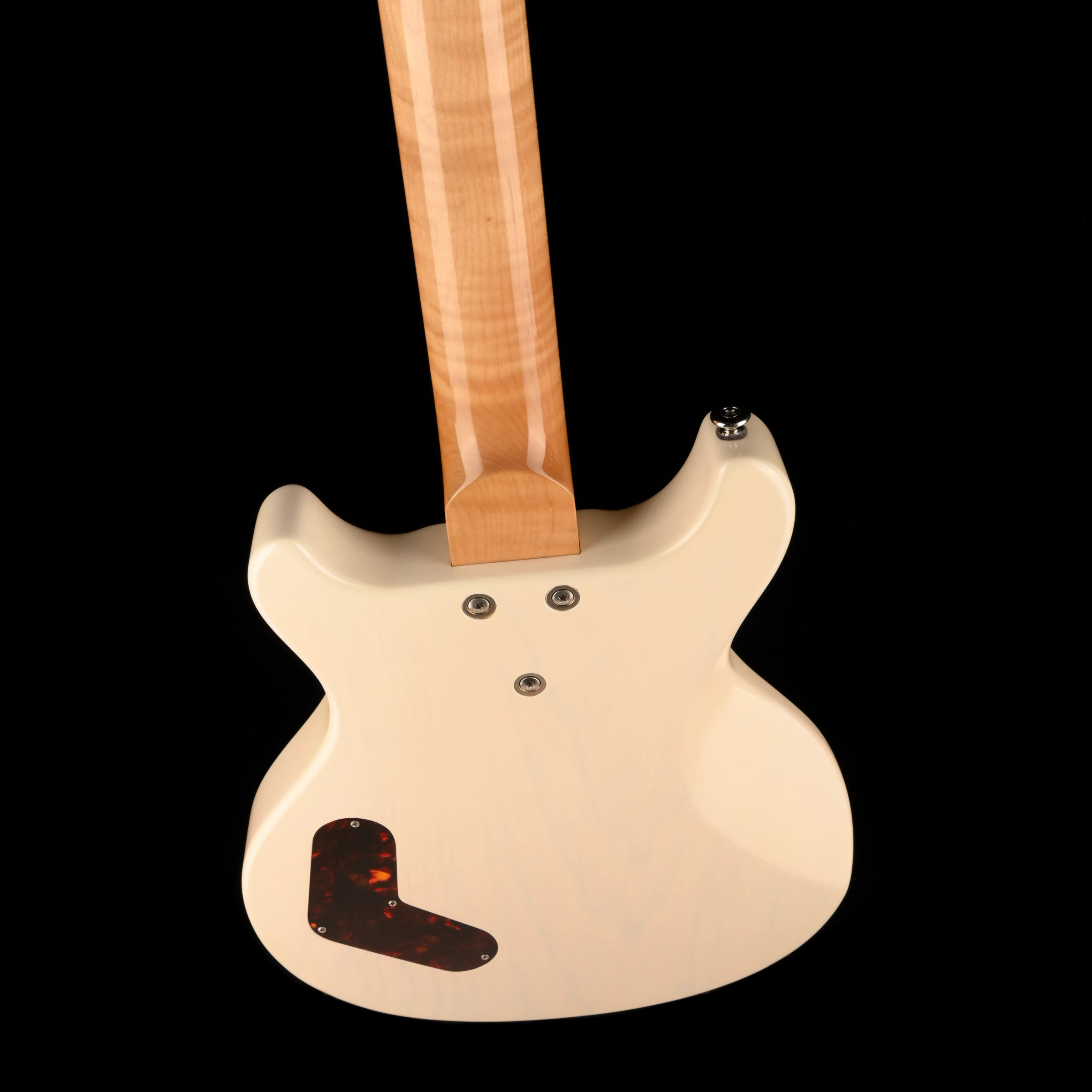 Pre-Owned 2020 Deimel Doublestar Paper Moon White Electric Guitar With OHSC - Image 11