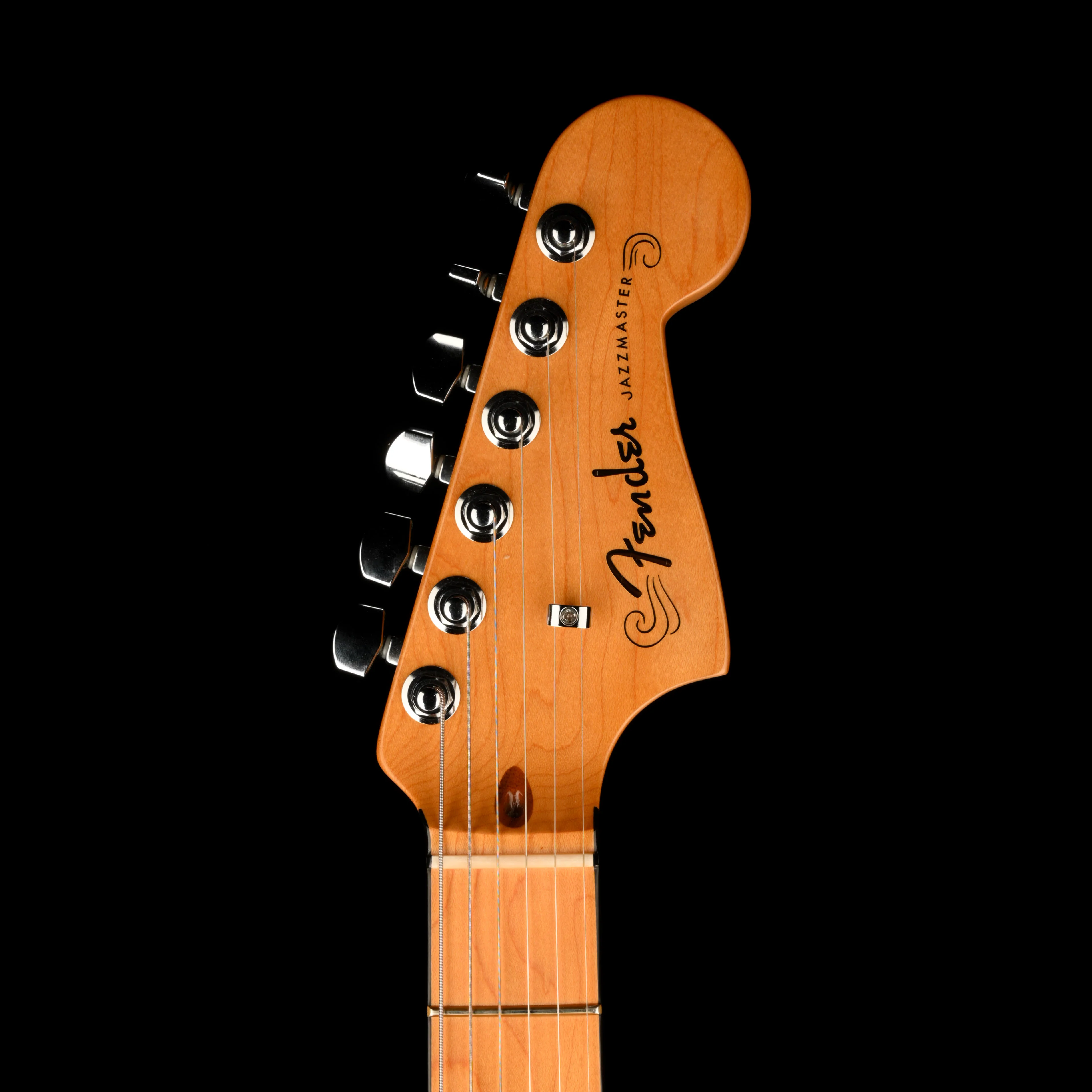 Pre Owned 2020 Fender American Ultra Jazzmaster Cobra Blue with OHSC - Image 7