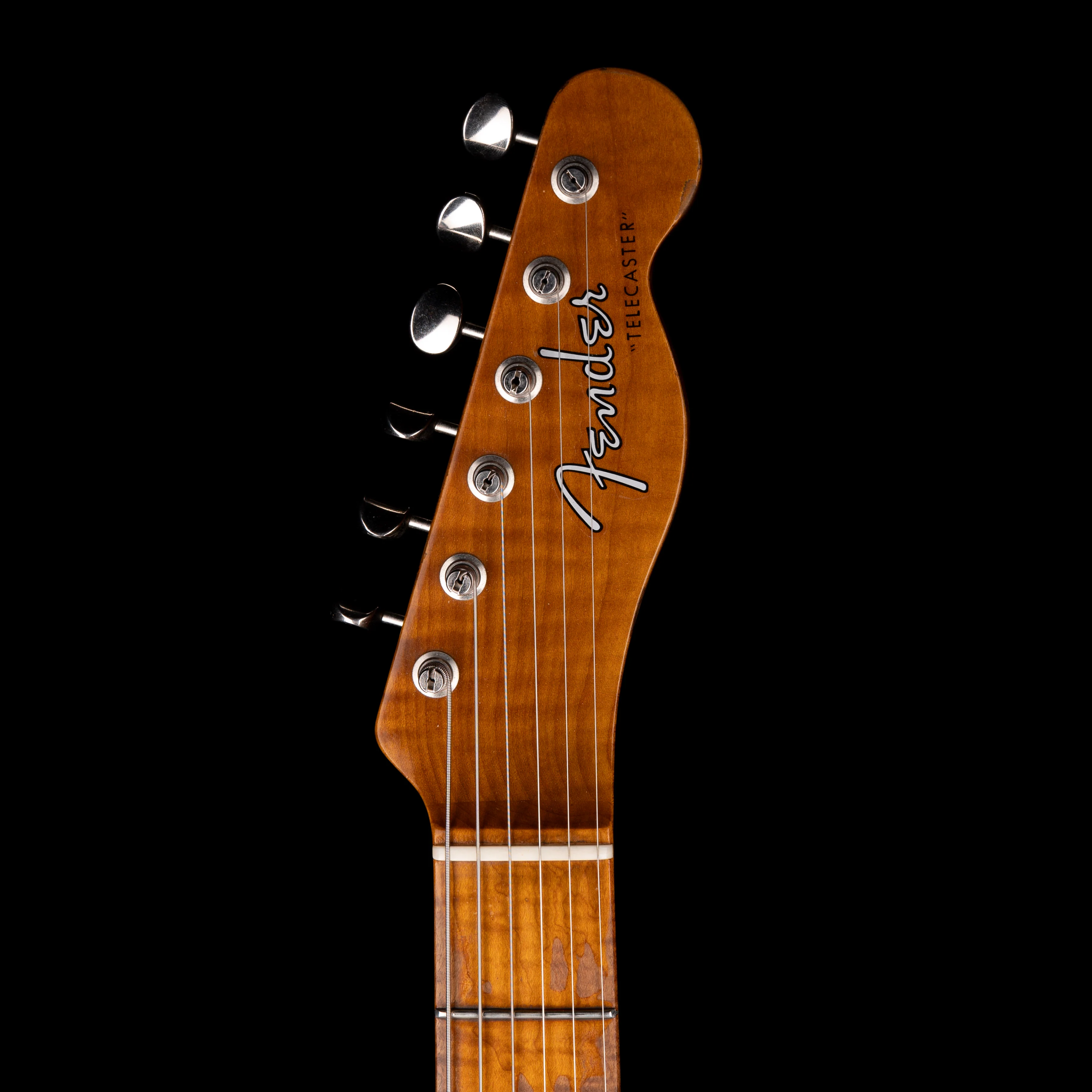 Pre Owned 2020 Fender Custom Shop Heavy Relic 1963 Telecaster Butterscotch Blonde With OHSC - Image 12