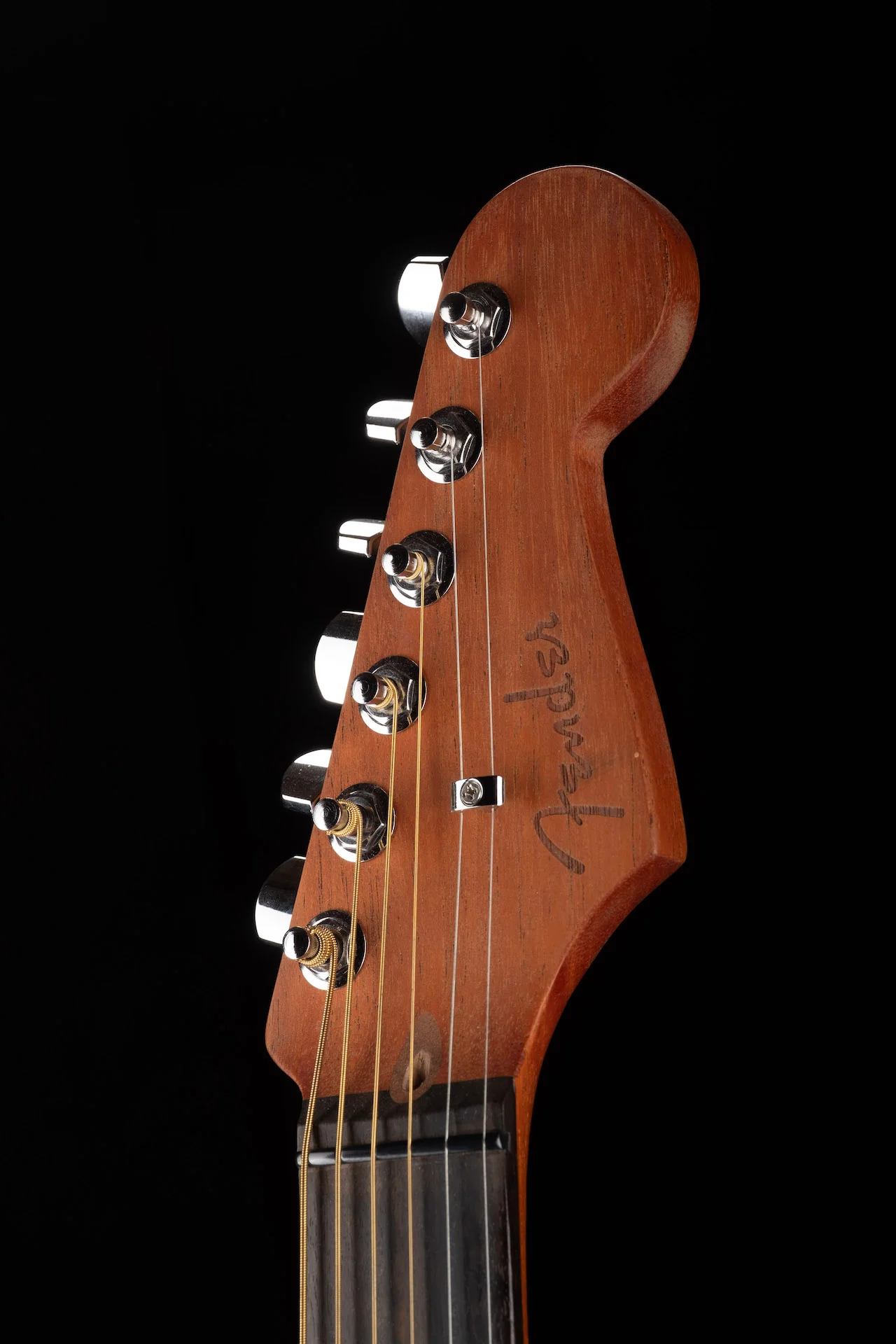 Used 2020 Fender Limited Edition American Flag Acoustasonic Stratocaster W/ Bag - Image 10