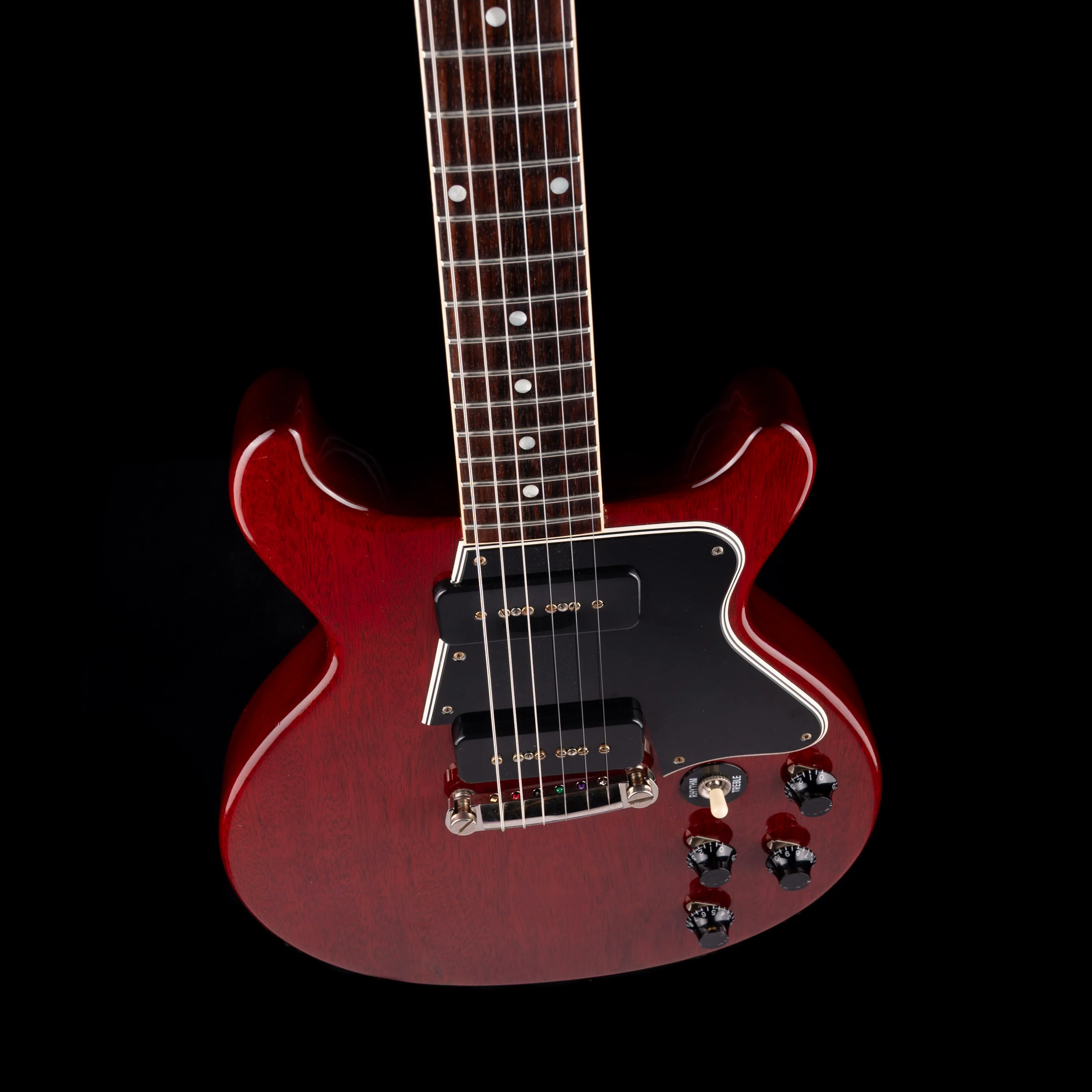 Pre Owned 2020 Gibson Custom Shop 1960 Les Paul Special Double Cut Electric Guitar Cherry With OHSC - Image 3
