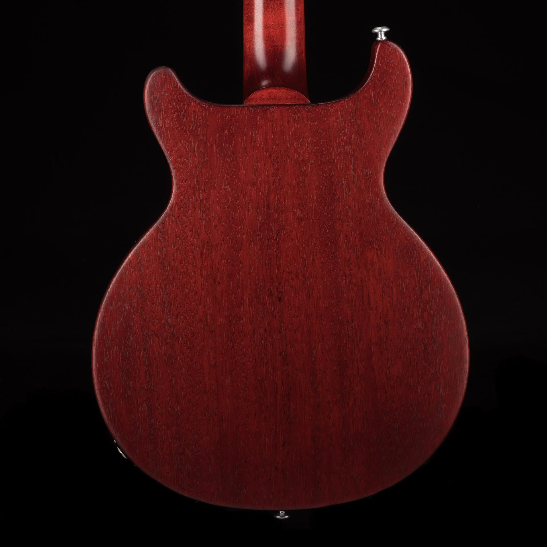 Pre Owned 2020 Gibson Les Paul Junior Tribute DC Bass Worn Cherry With Gig Bag - Image 11
