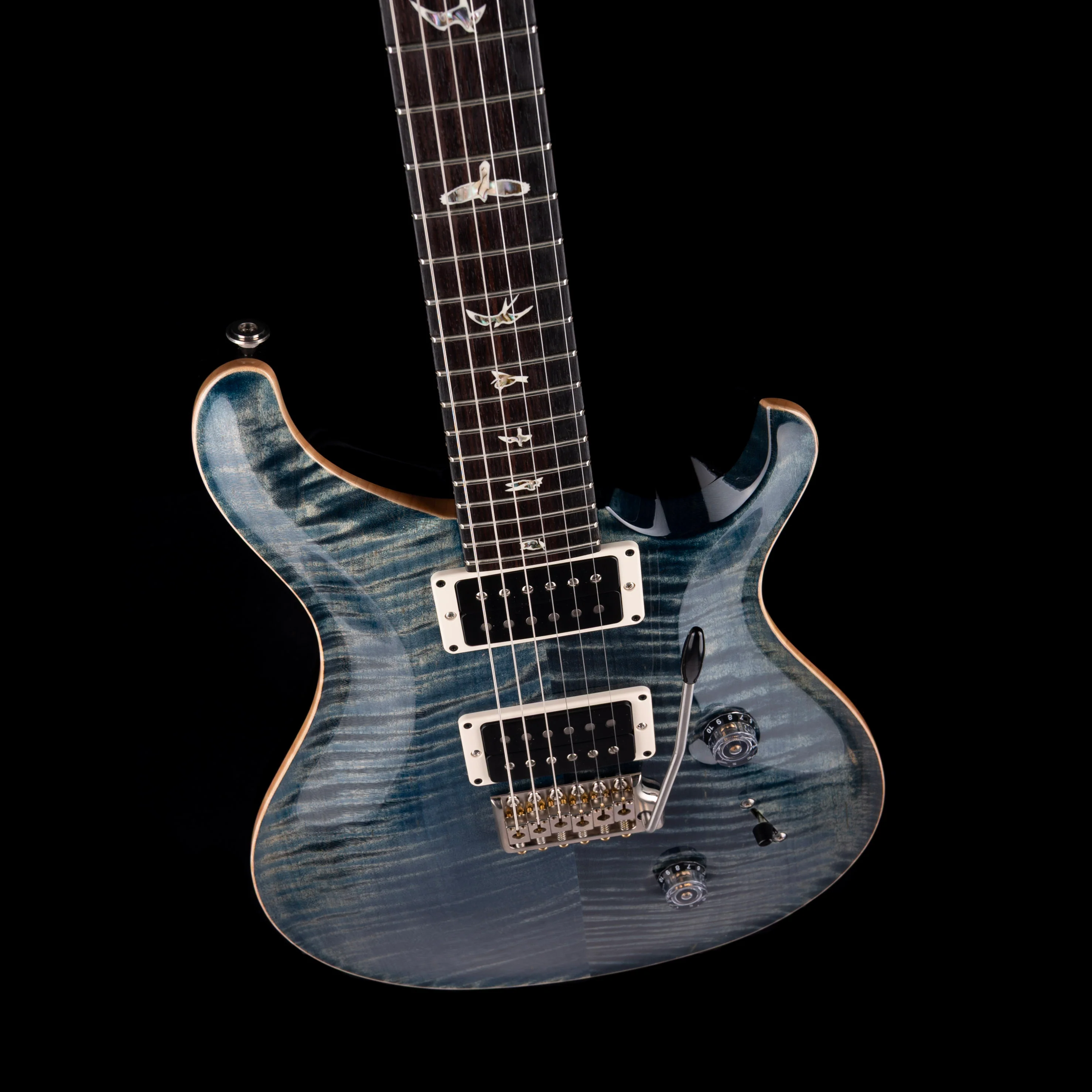 Pre Owned 2020 PRS Custom 24 Faded Blue Whale With OHSC - Image 3