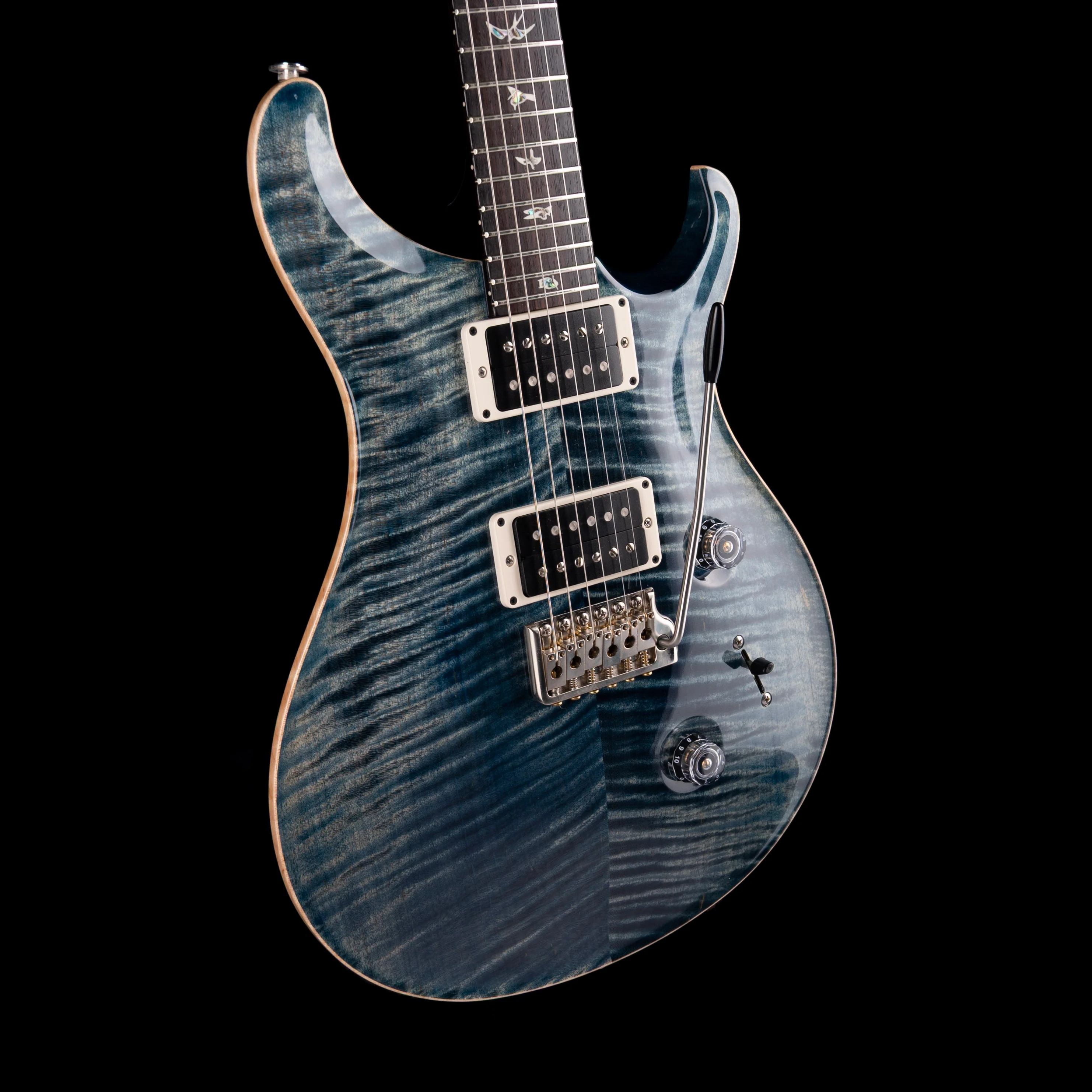 Pre Owned 2020 PRS Custom 24 Faded Blue Whale With OHSC - Image 6