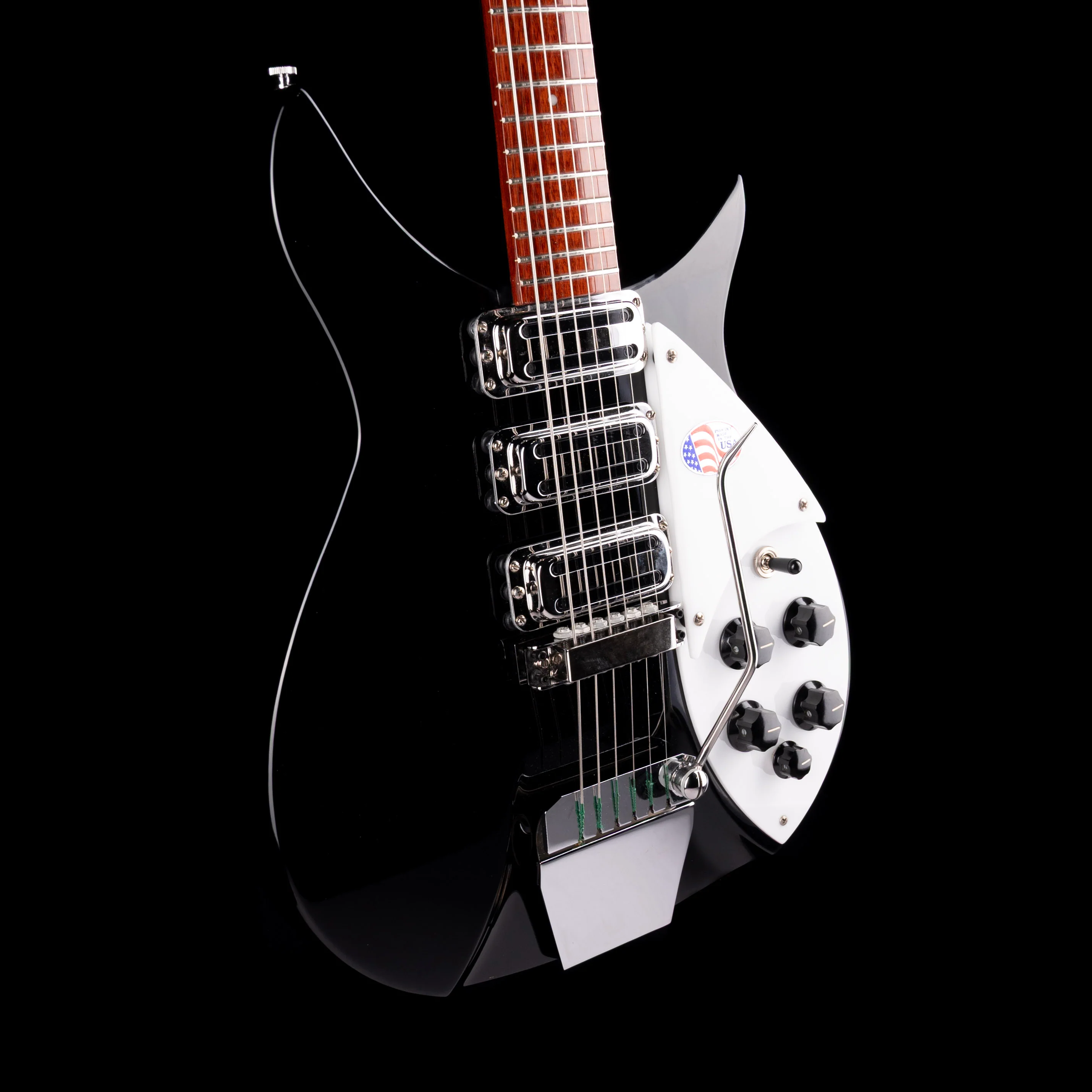 Pre Owned 2020 Rickenbacker 325 C64 Jetglo Electric Guitar With OHSC - Image 6