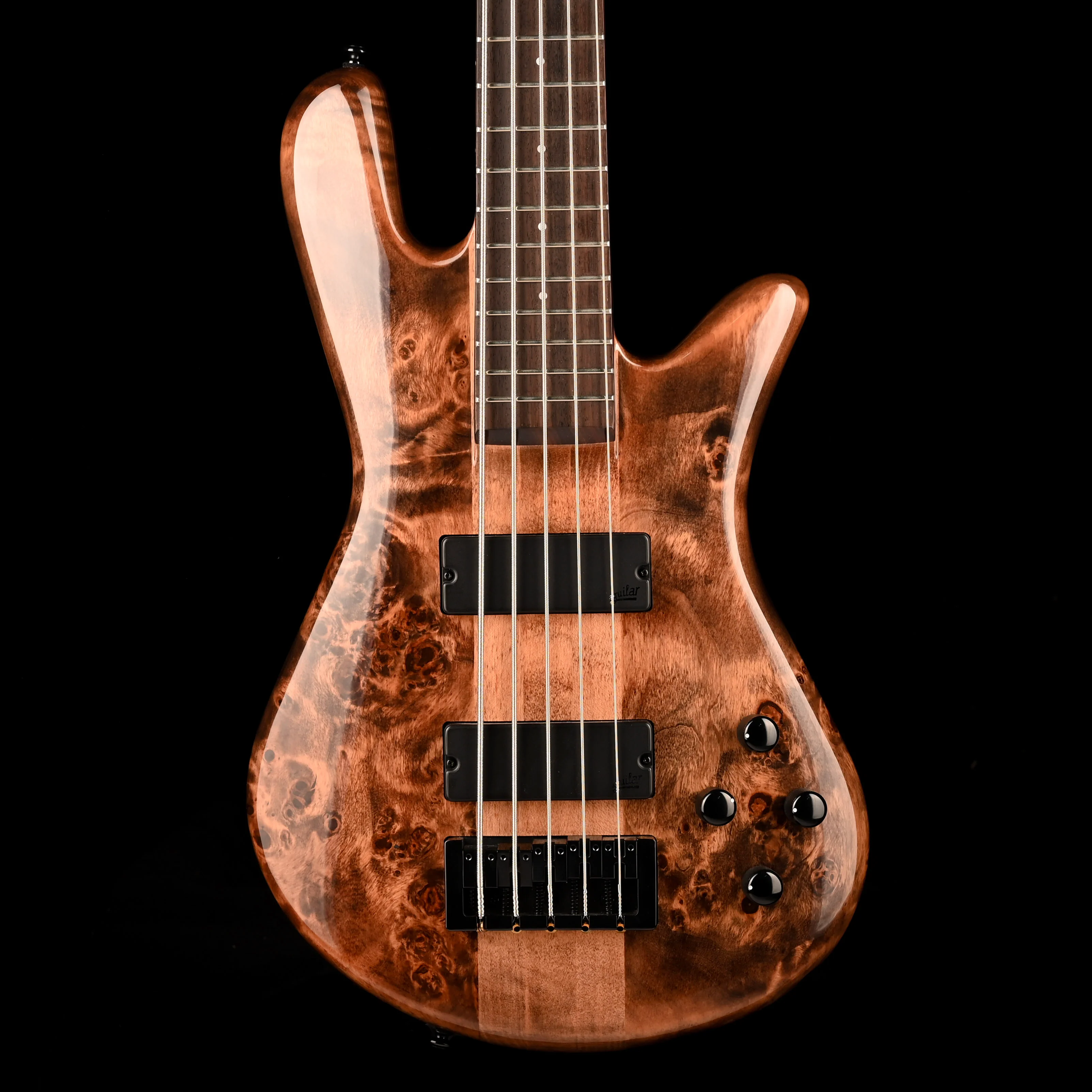 Pre Owned 2020 Spector NS Ethos 5 Faded Black Bass With OHSC