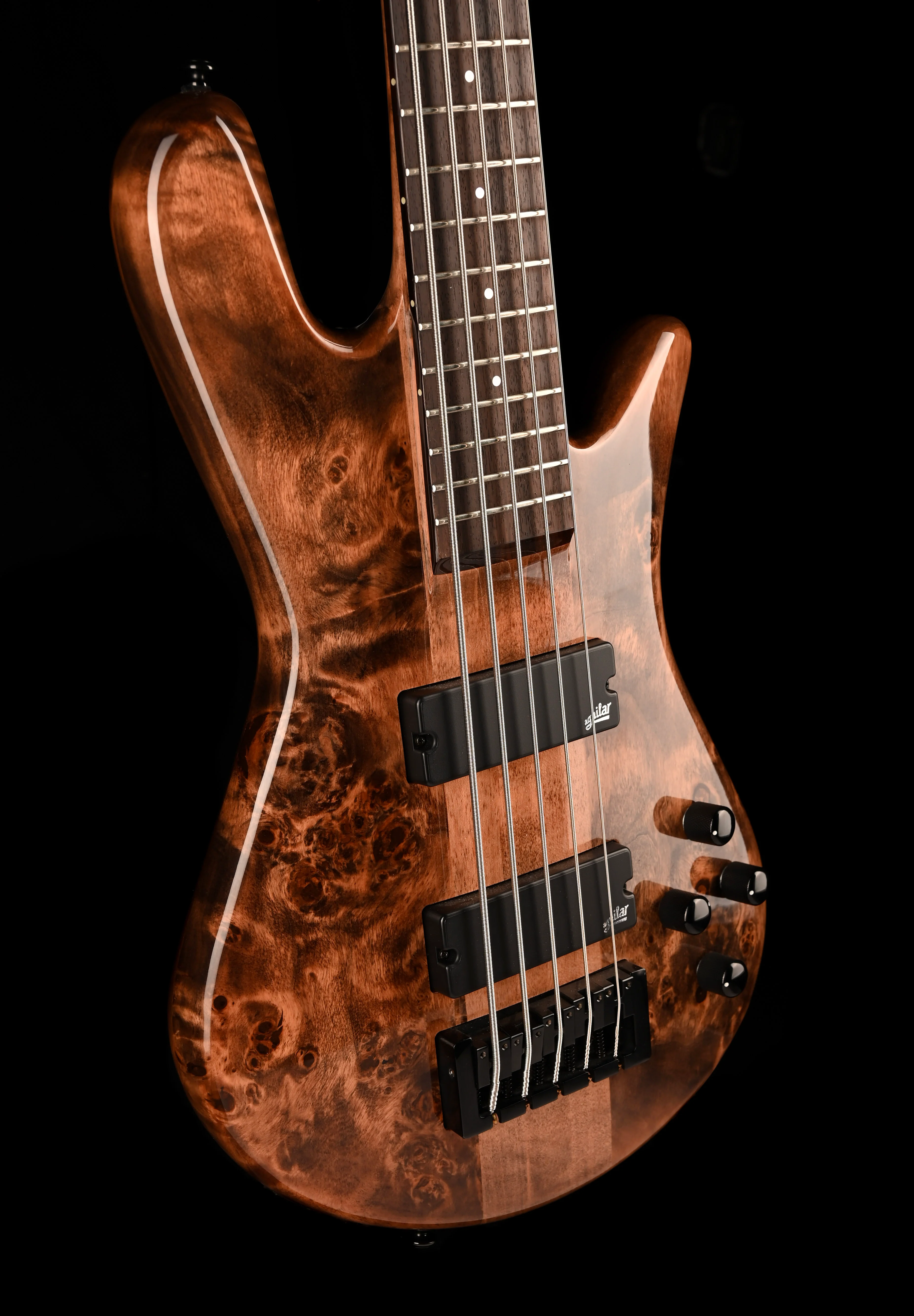 Pre Owned 2020 Spector NS Ethos 5 Faded Black Bass With OHSC - Image 10