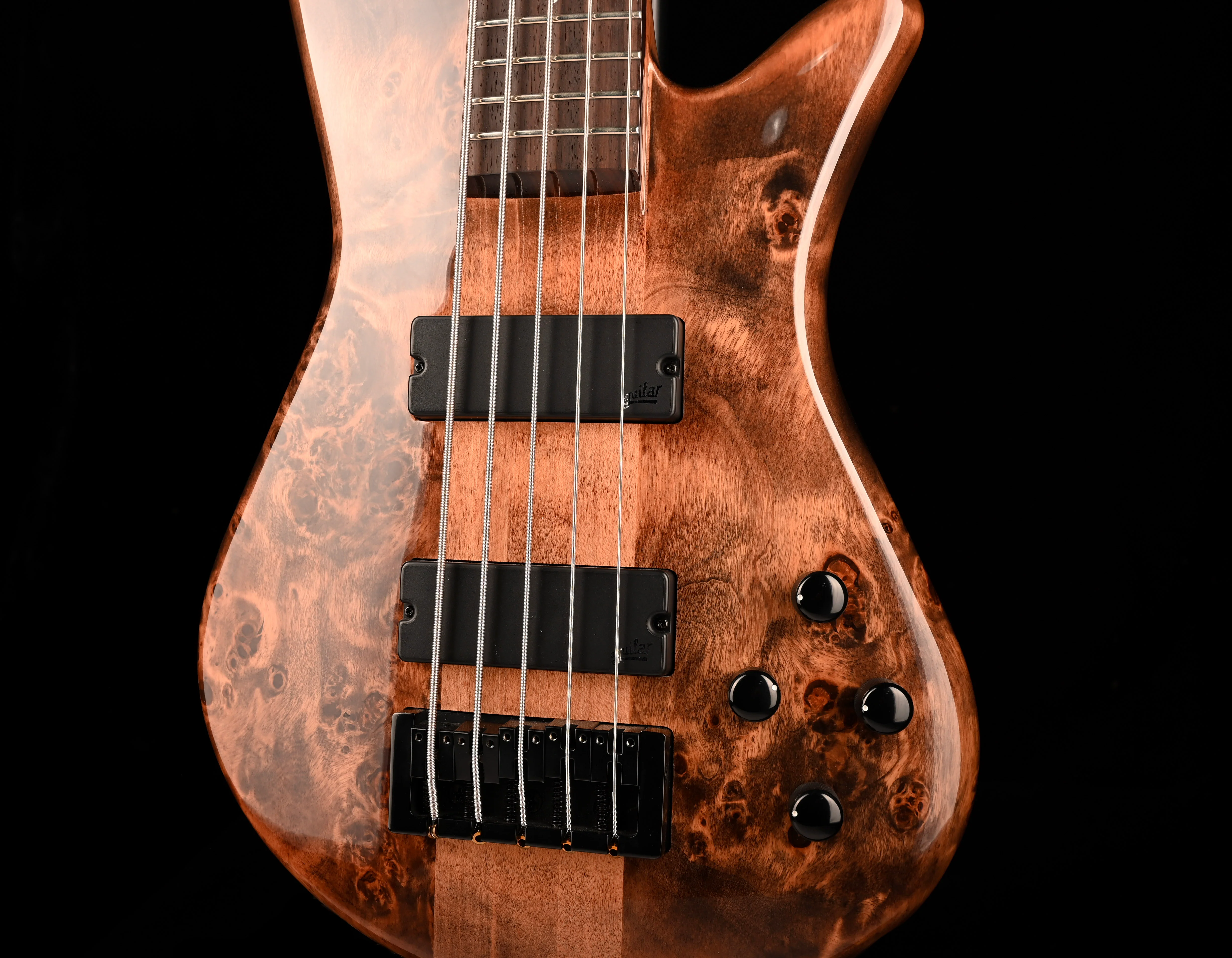 Pre Owned 2020 Spector NS Ethos 5 Faded Black Bass With OHSC - Image 6