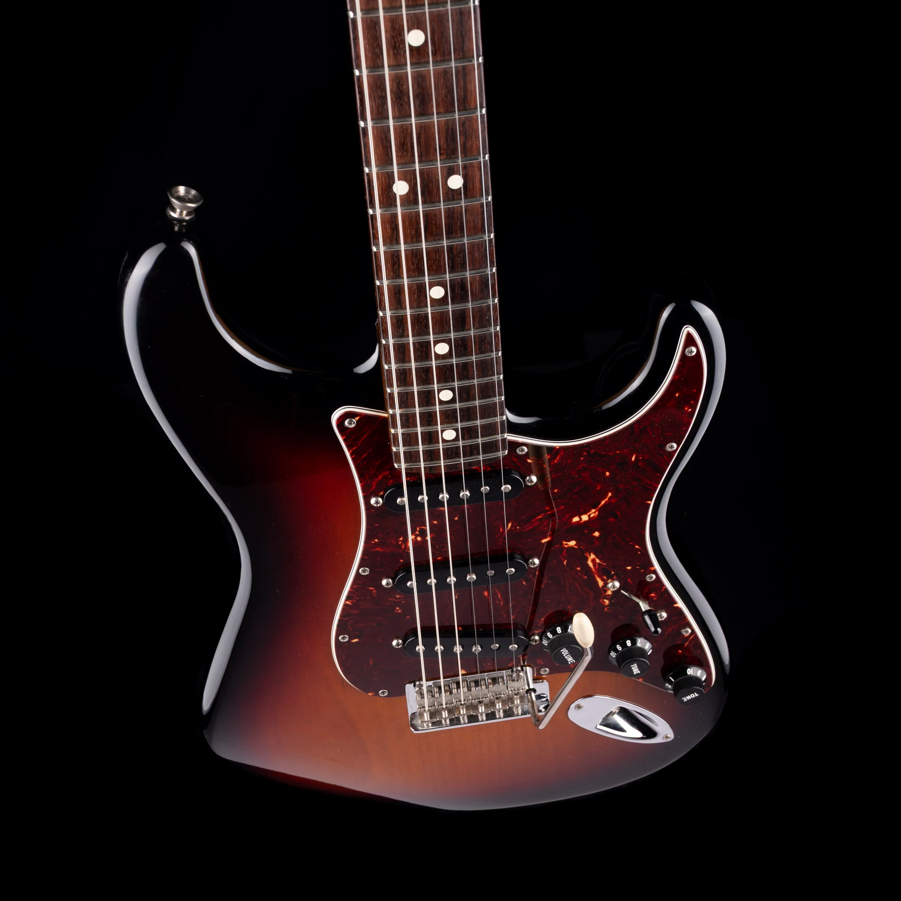 Pre Owned 2021 Fender American Professional II 3-Tone Sunburst With OHSC - Image 3
