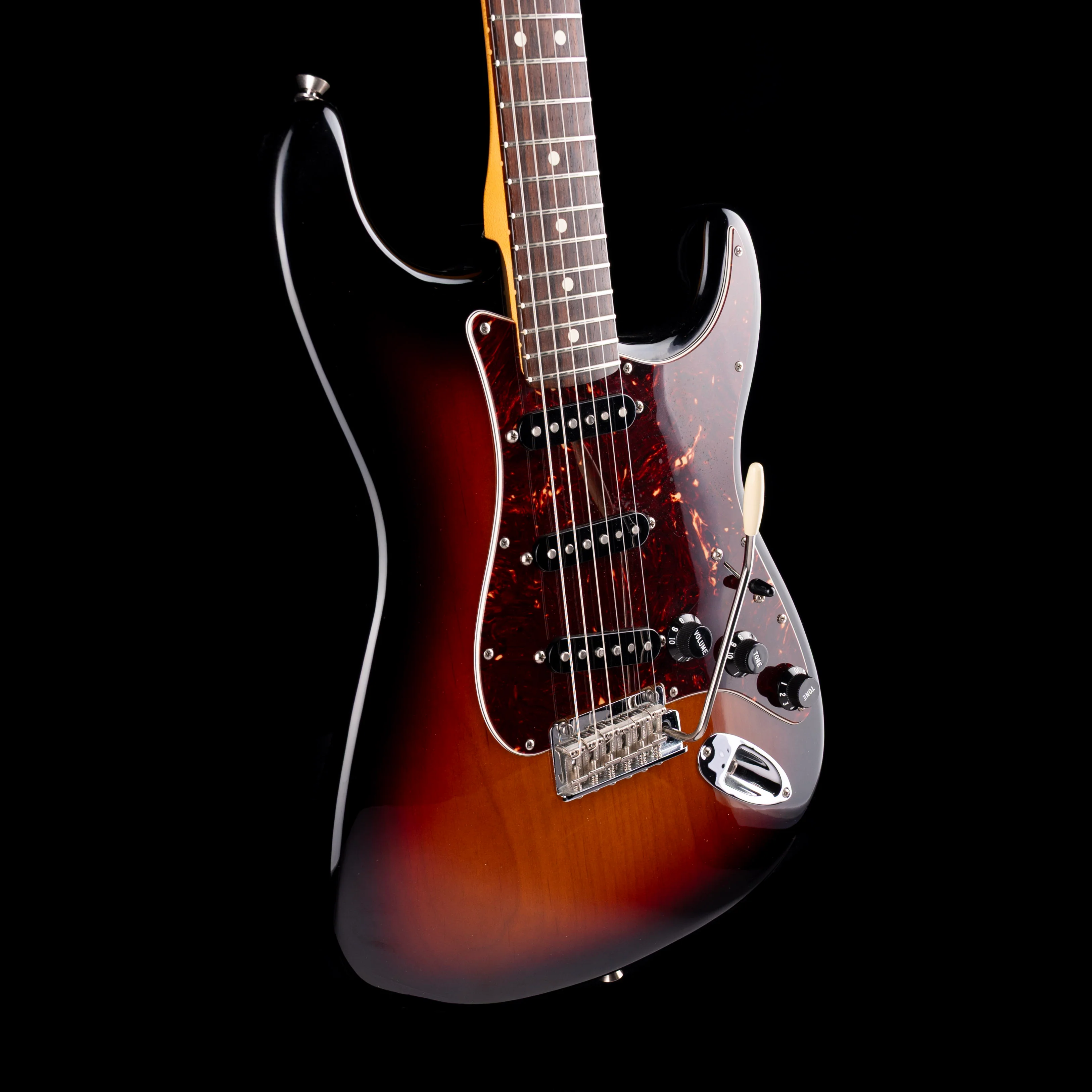 Pre Owned 2021 Fender American Professional II 3-Tone Sunburst With OHSC - Image 6