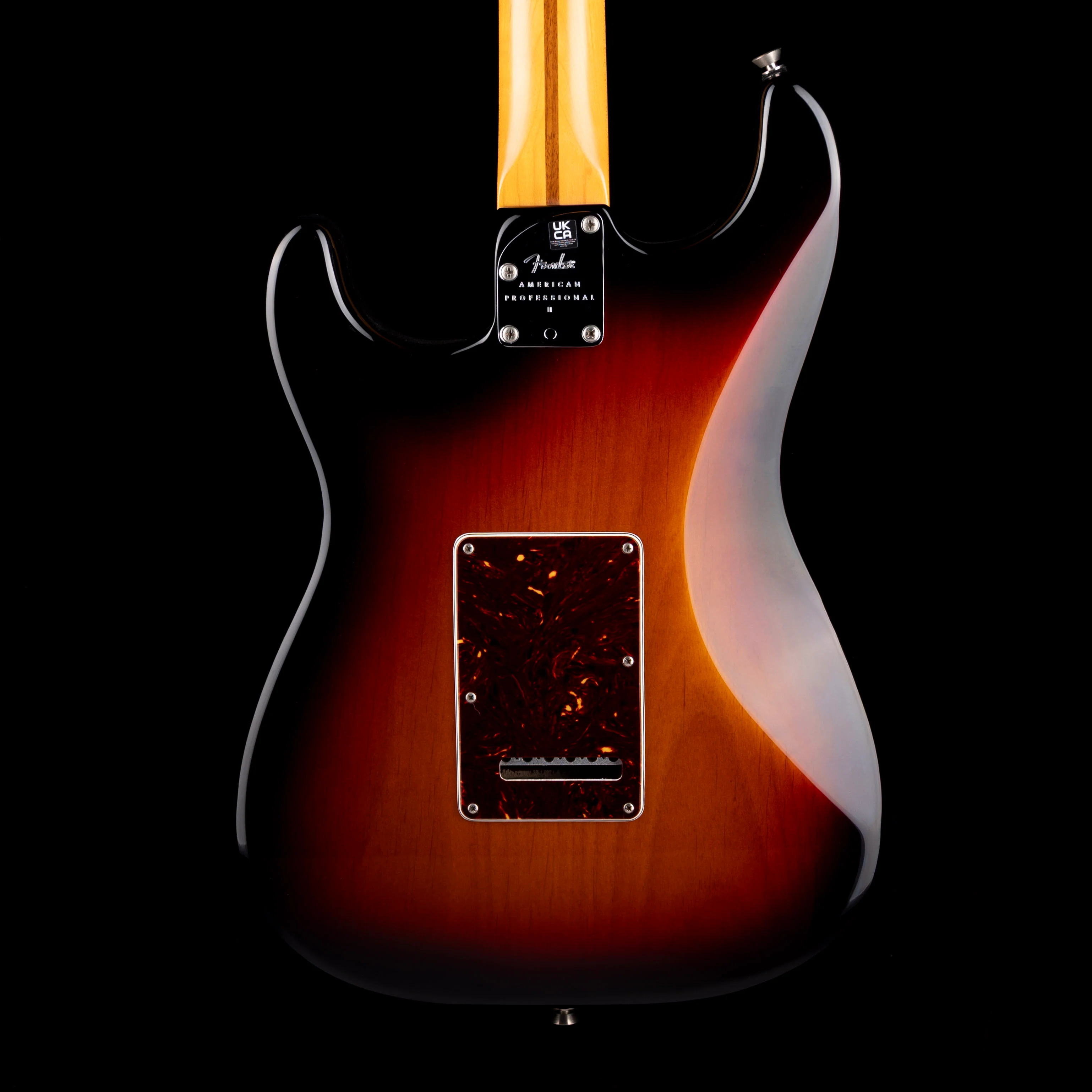Pre Owned 2021 Fender American Professional II 3-Tone Sunburst With OHSC - Image 8