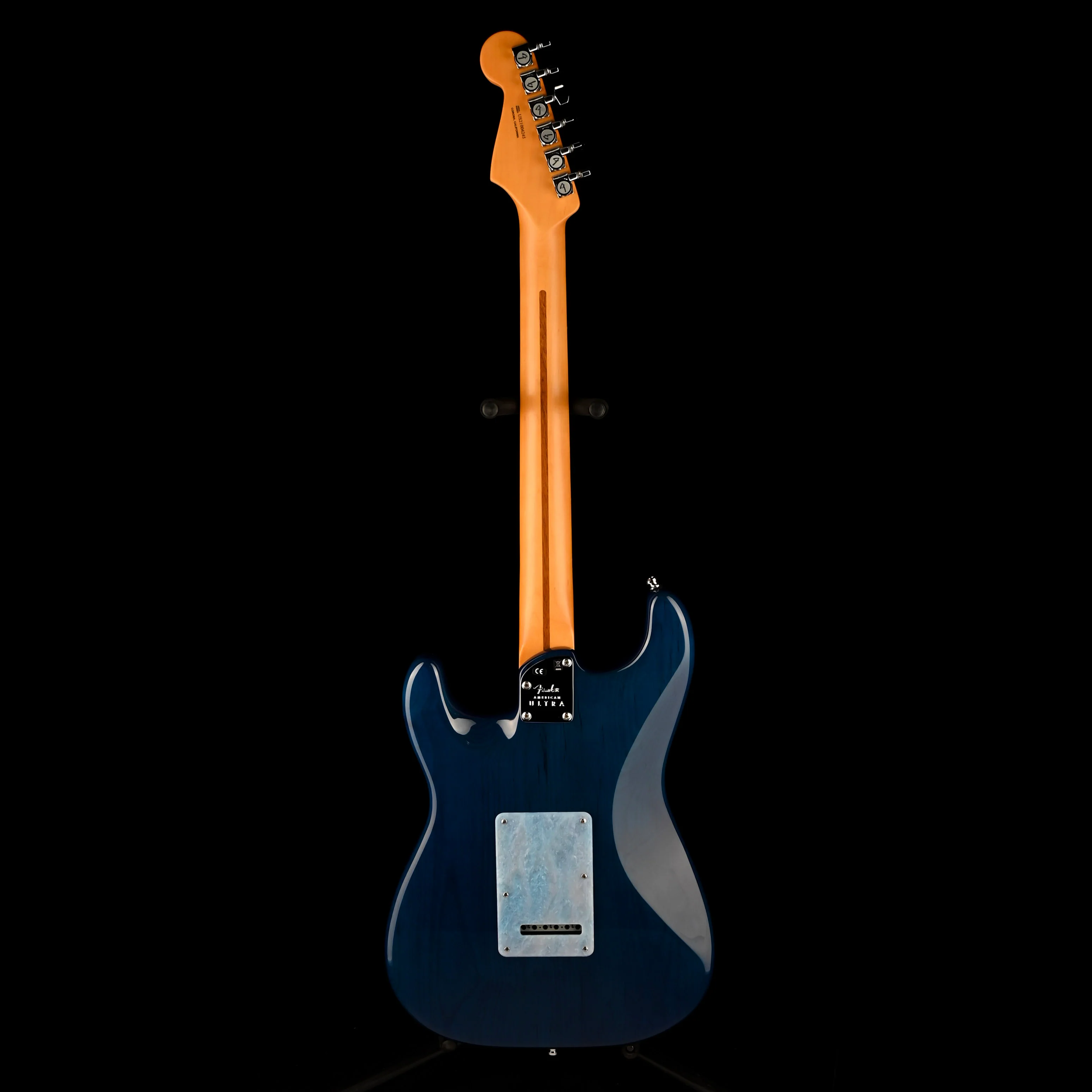 Pre Owned '21 Fender American Ultra Limited Edition Strat HSS Denimburst W/ OHSC - Image 11
