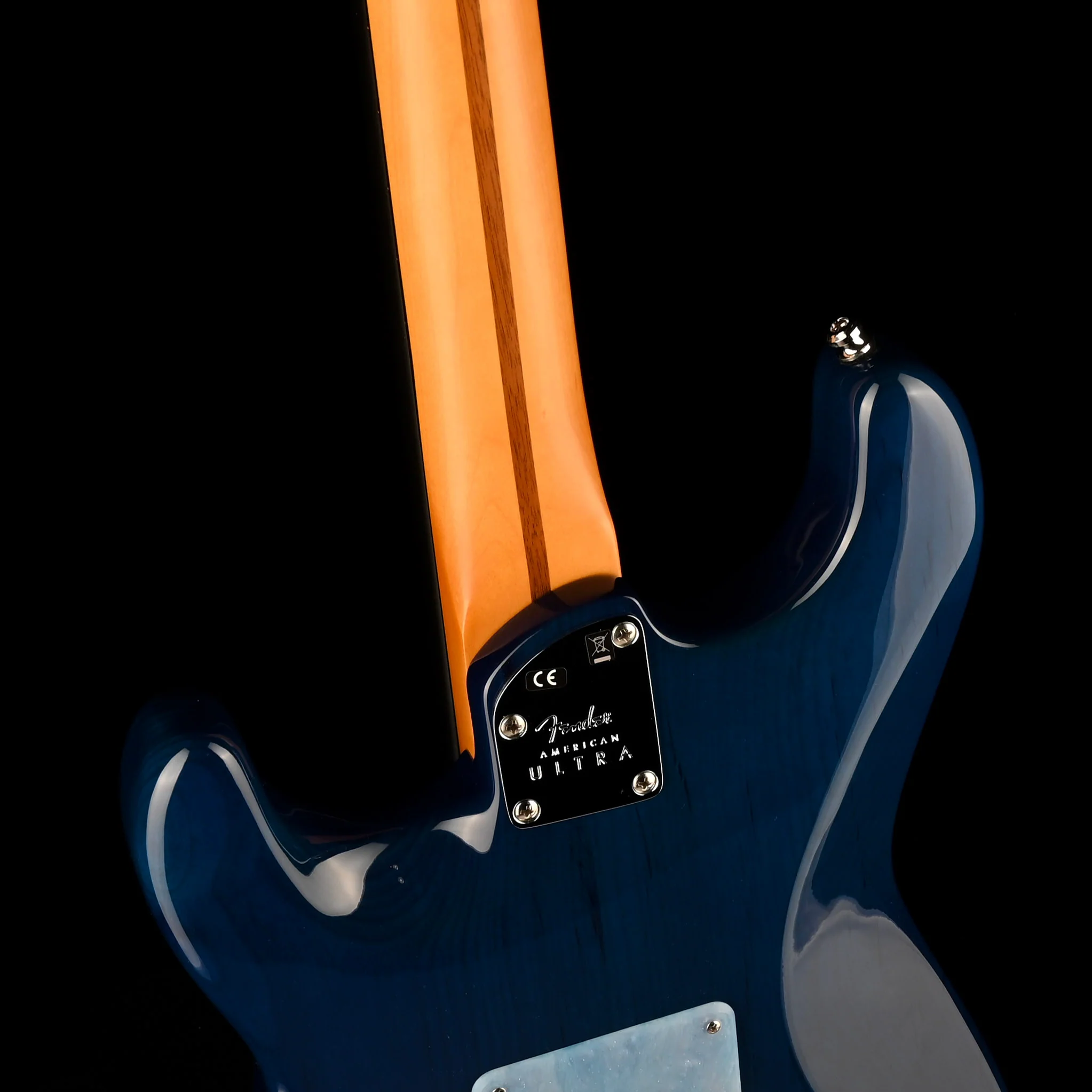 Pre Owned '21 Fender American Ultra Limited Edition Strat HSS Denimburst W/ OHSC - Image 12