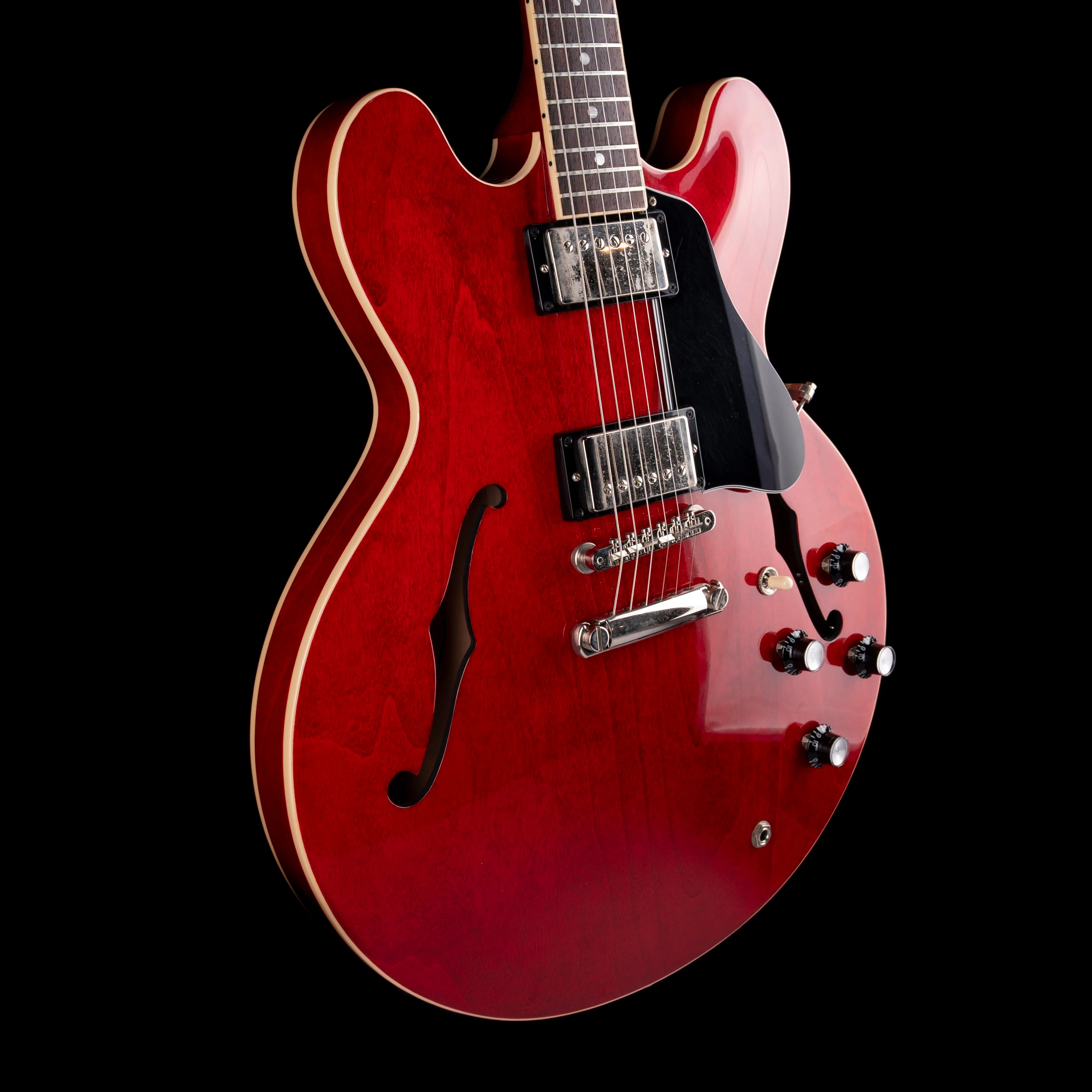 Pre Owned 2021 Gibson ES-335 Cherry With OHSC - Image 6