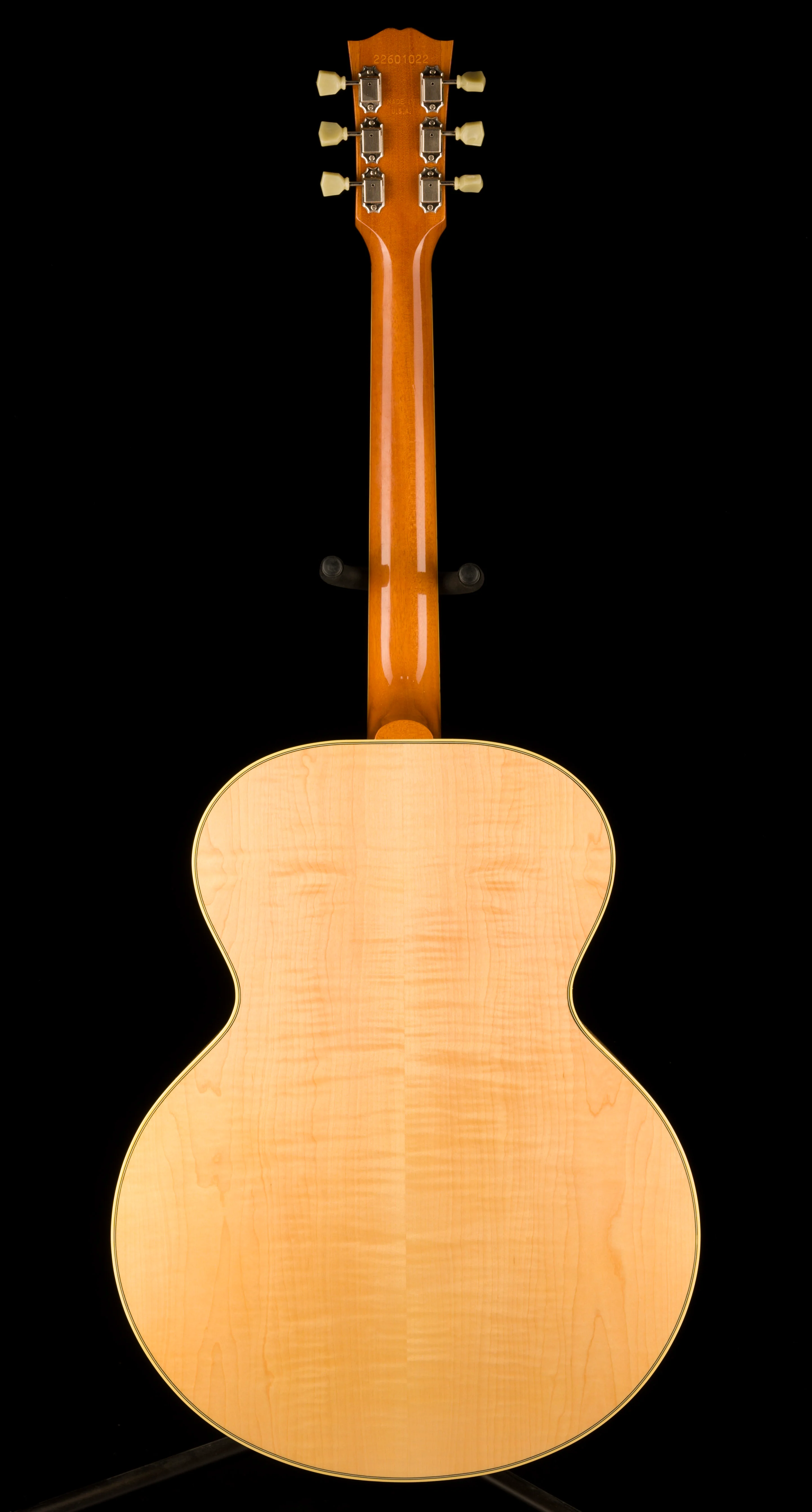 Pre Owned 2021 Gibson J-185 Antique Natural Acoustic Guitar With OHSC - Image 15