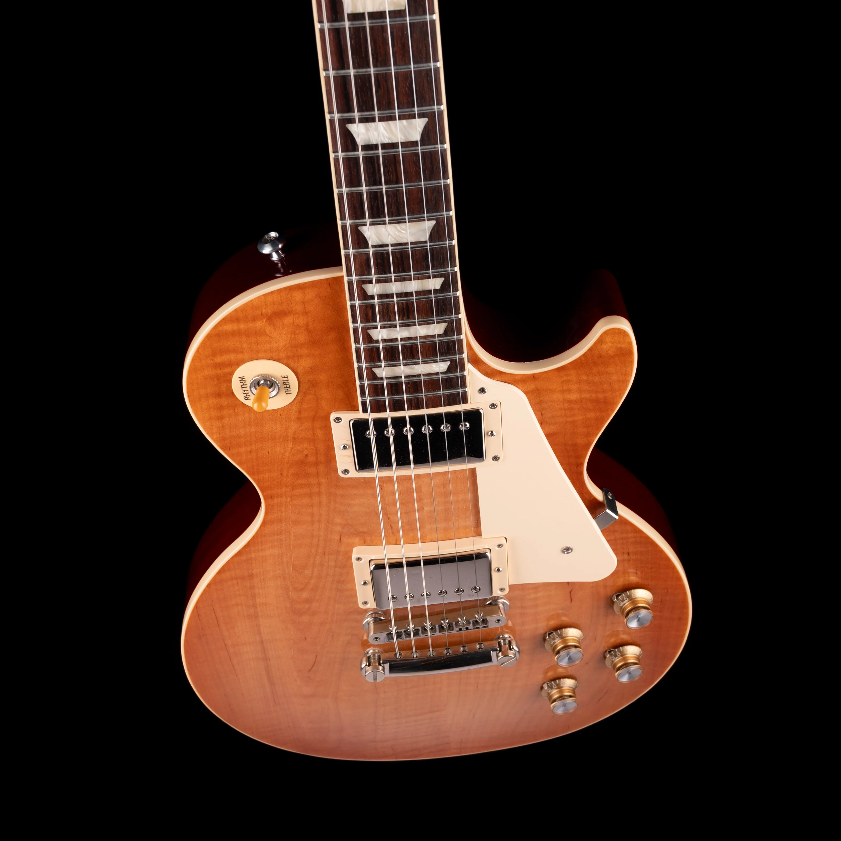 Pre Owned 2021 Gibson Les Paul Standard '60s Unburst With OHSC - Image 3