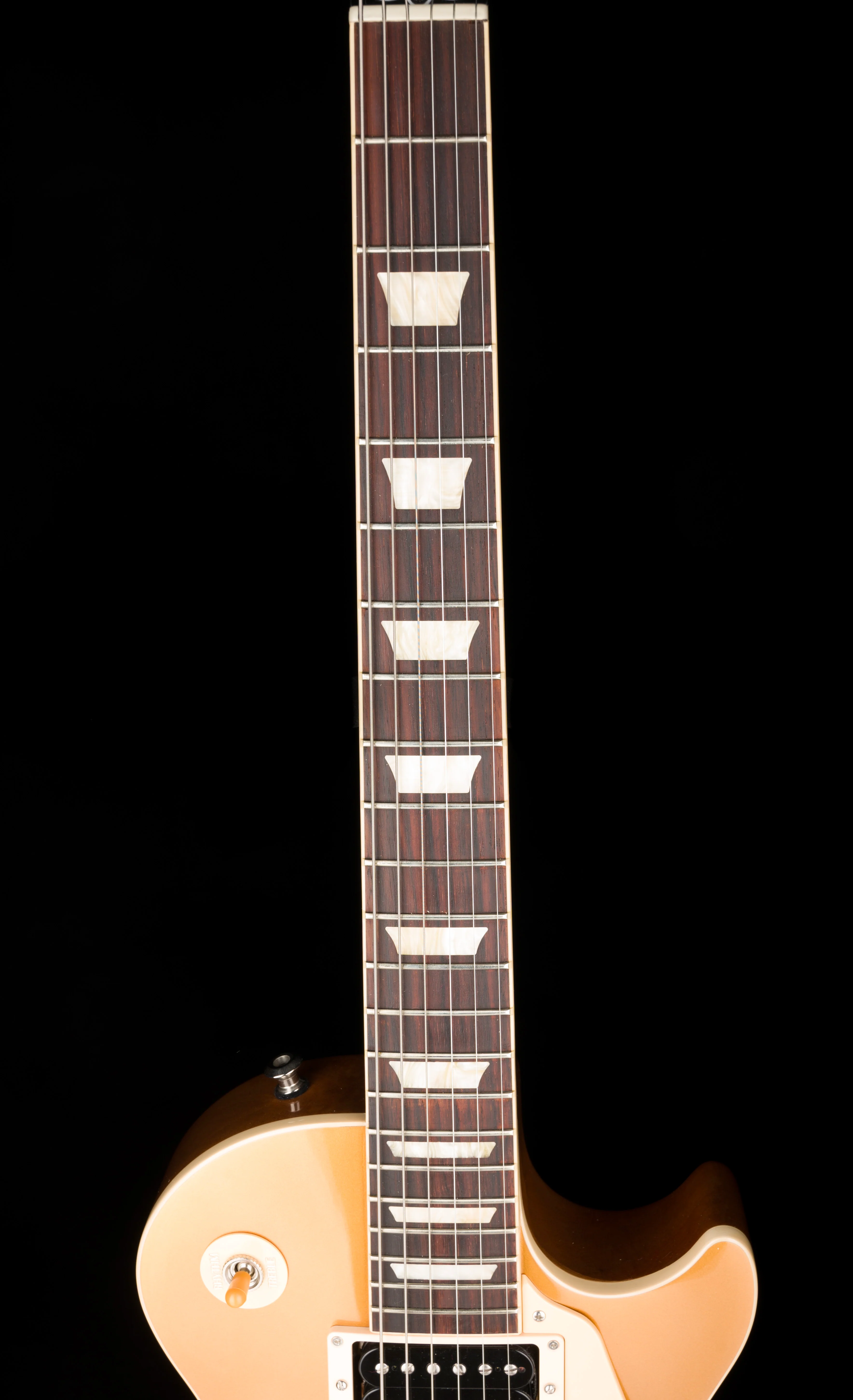 Pre Owned 2021 Gibson Les Paul Standard Gold Top With OHSC - Image 11