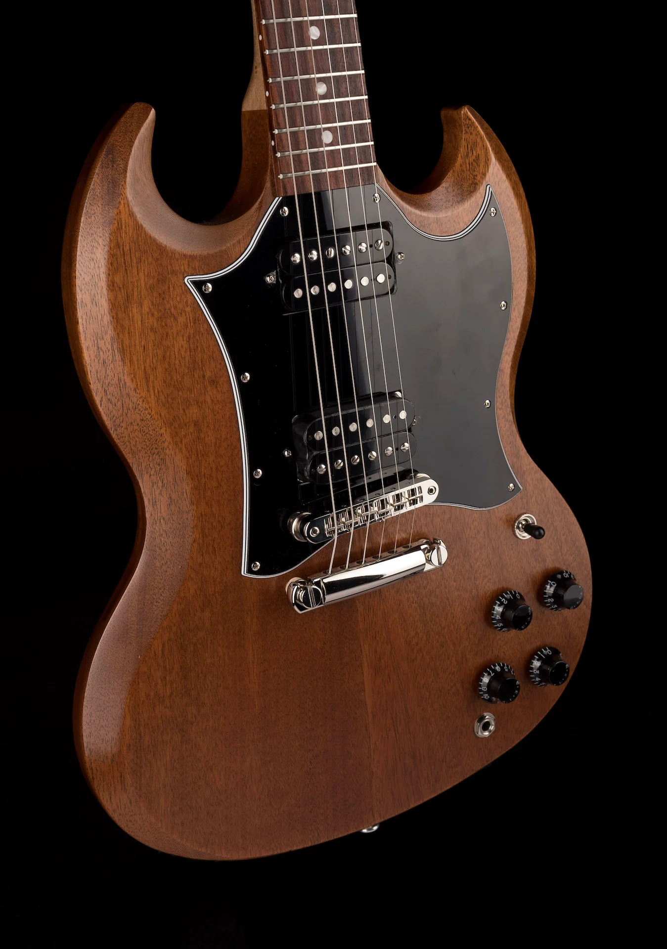 Pre Owned 2021 Gibson SG Tribute Natural Walnut With Gig Bag - Image 10