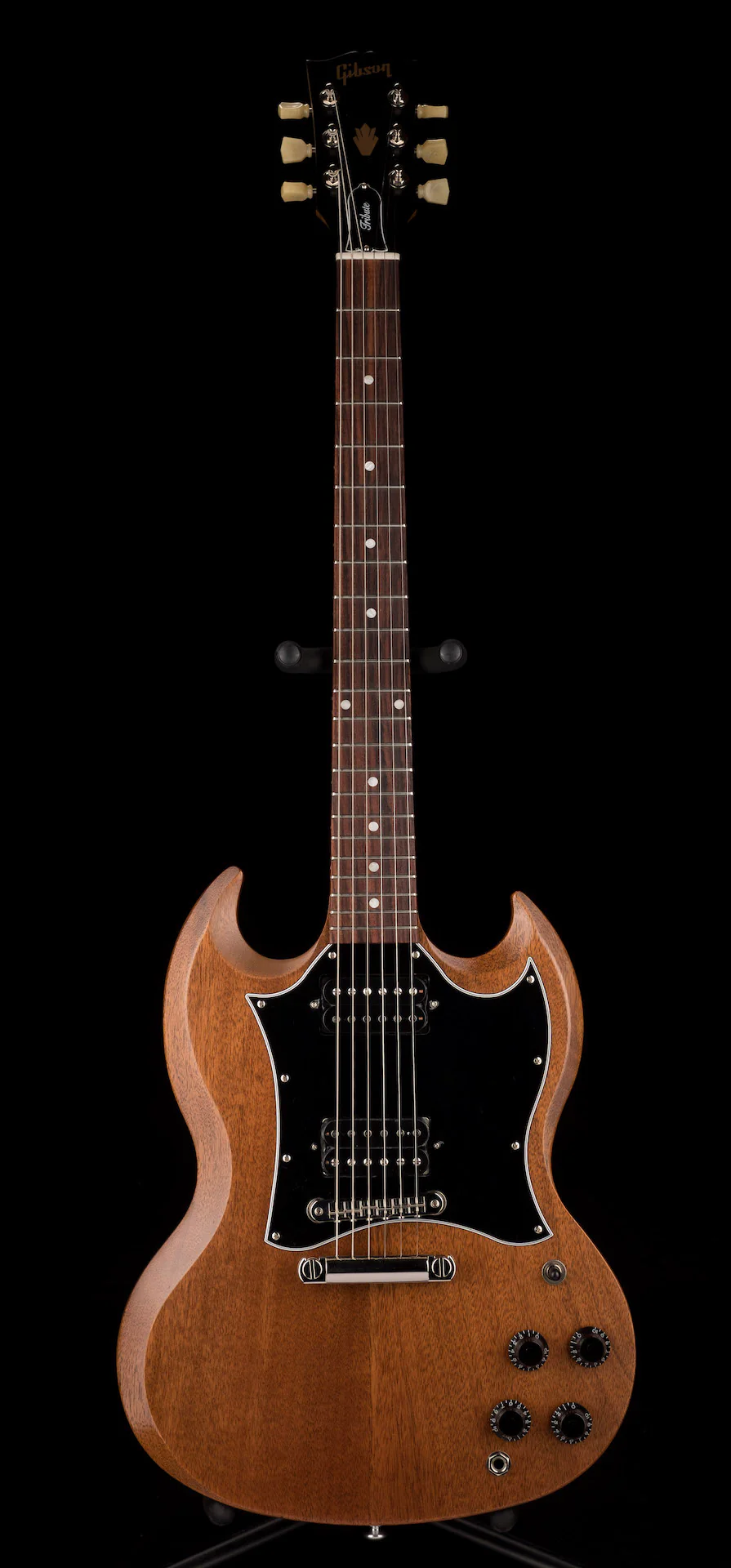 Pre Owned 2021 Gibson SG Tribute Natural Walnut With Gig Bag - Image 2