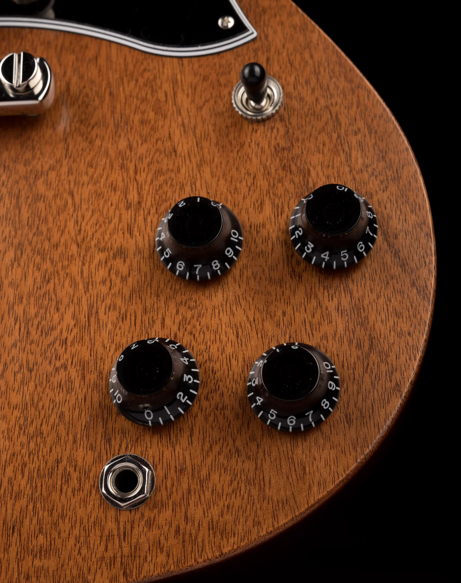 Pre Owned 2021 Gibson SG Tribute Natural Walnut With Gig Bag - Image 8