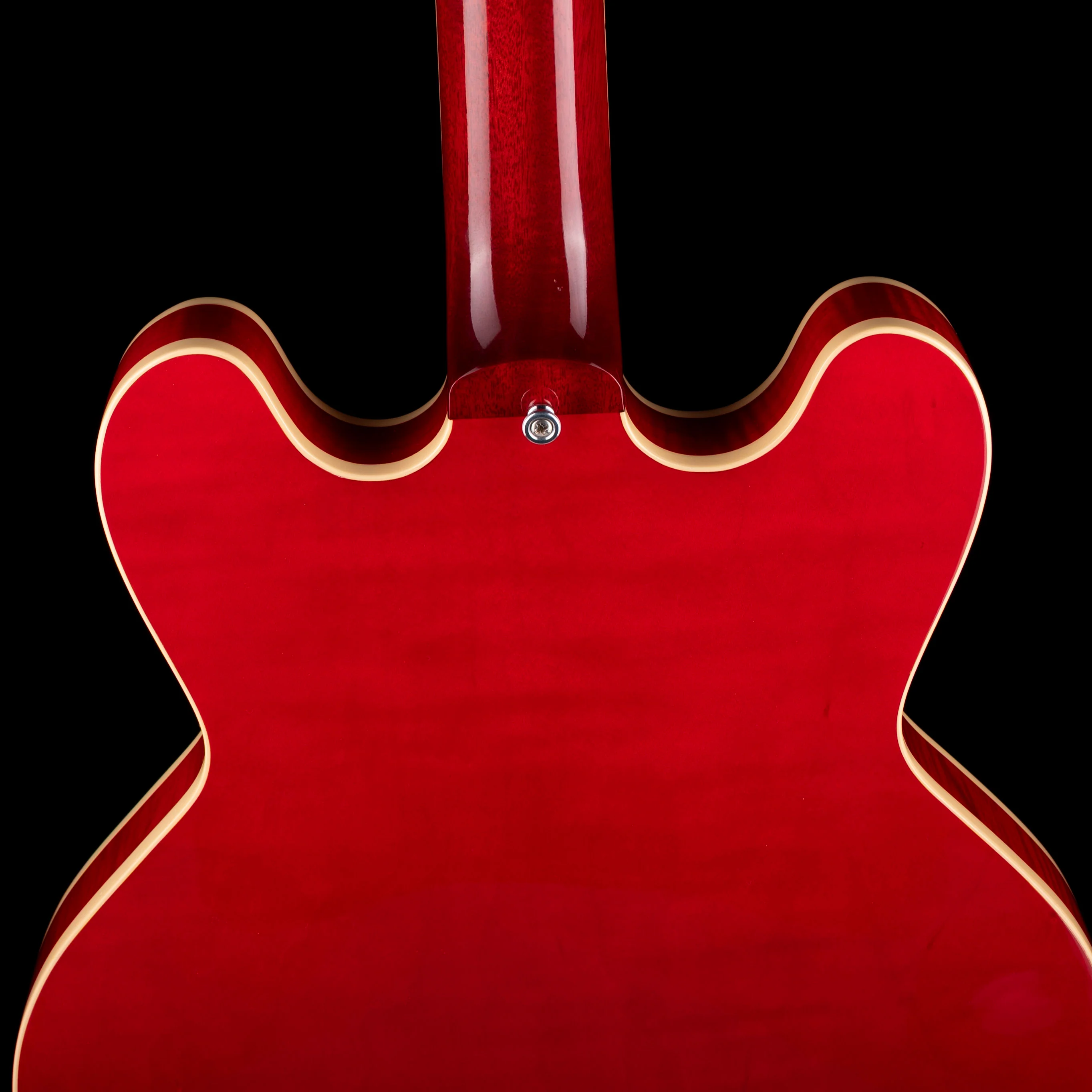 Pre Owned 2021 Heritage Standard H-535 Semi-Hollow Trans Cherry Electric Guitar With OHSC - Image 11