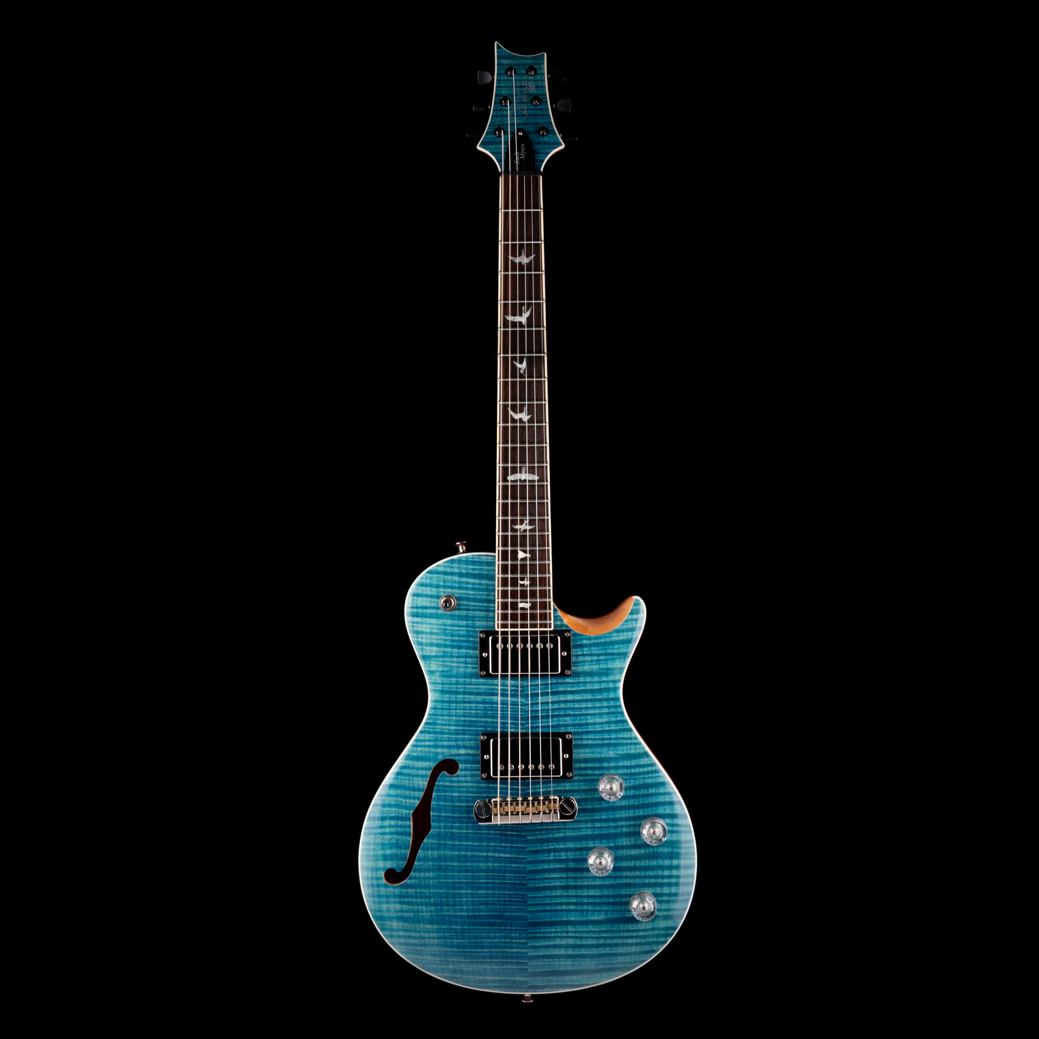 Pre Owned 2021 PRS SE Zach Myers Blue With Gig Bag - Image 2