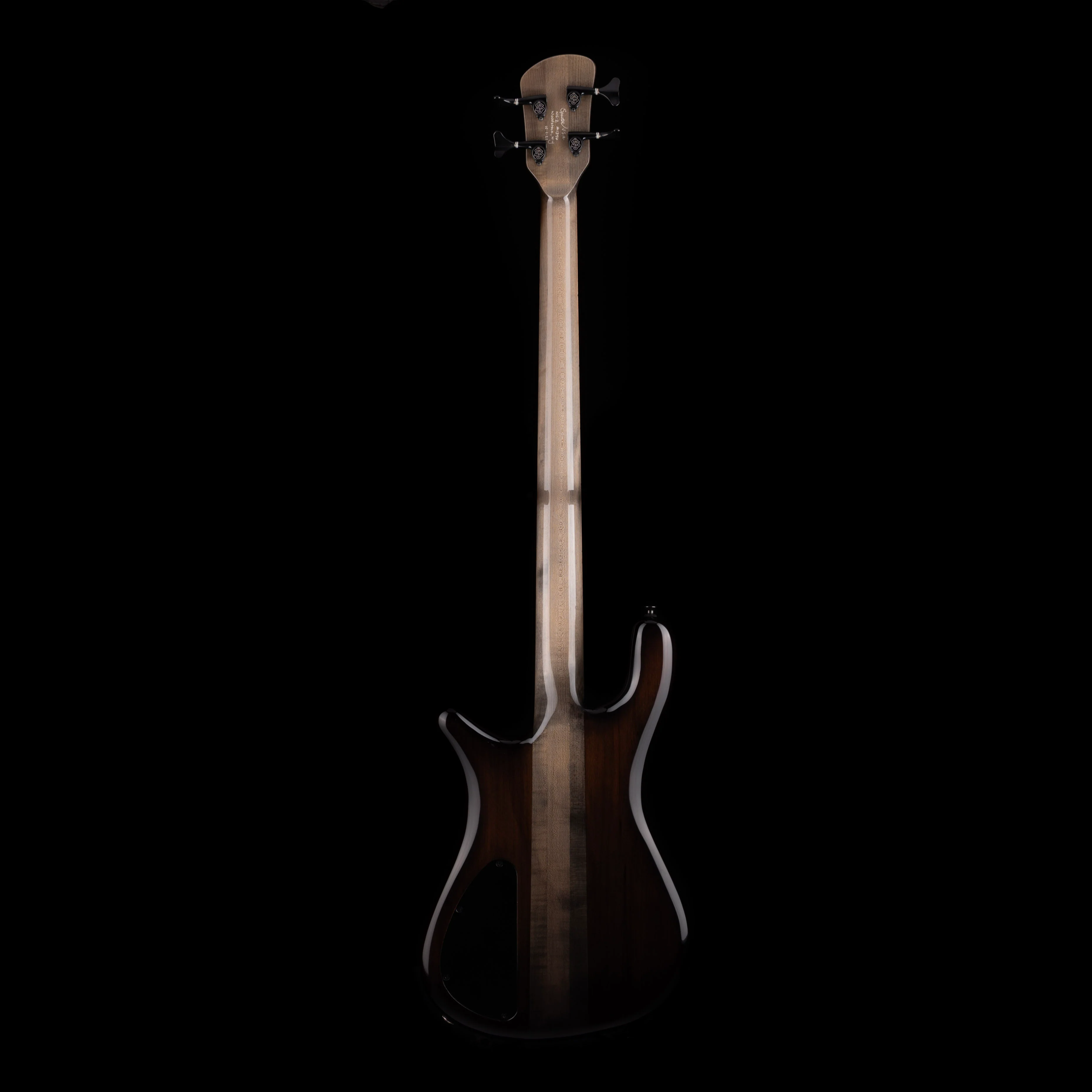 Pre Owned 2021 Spector USA NS-2 Spalted Maple Top Super Faded Black With OHSC - Image 8
