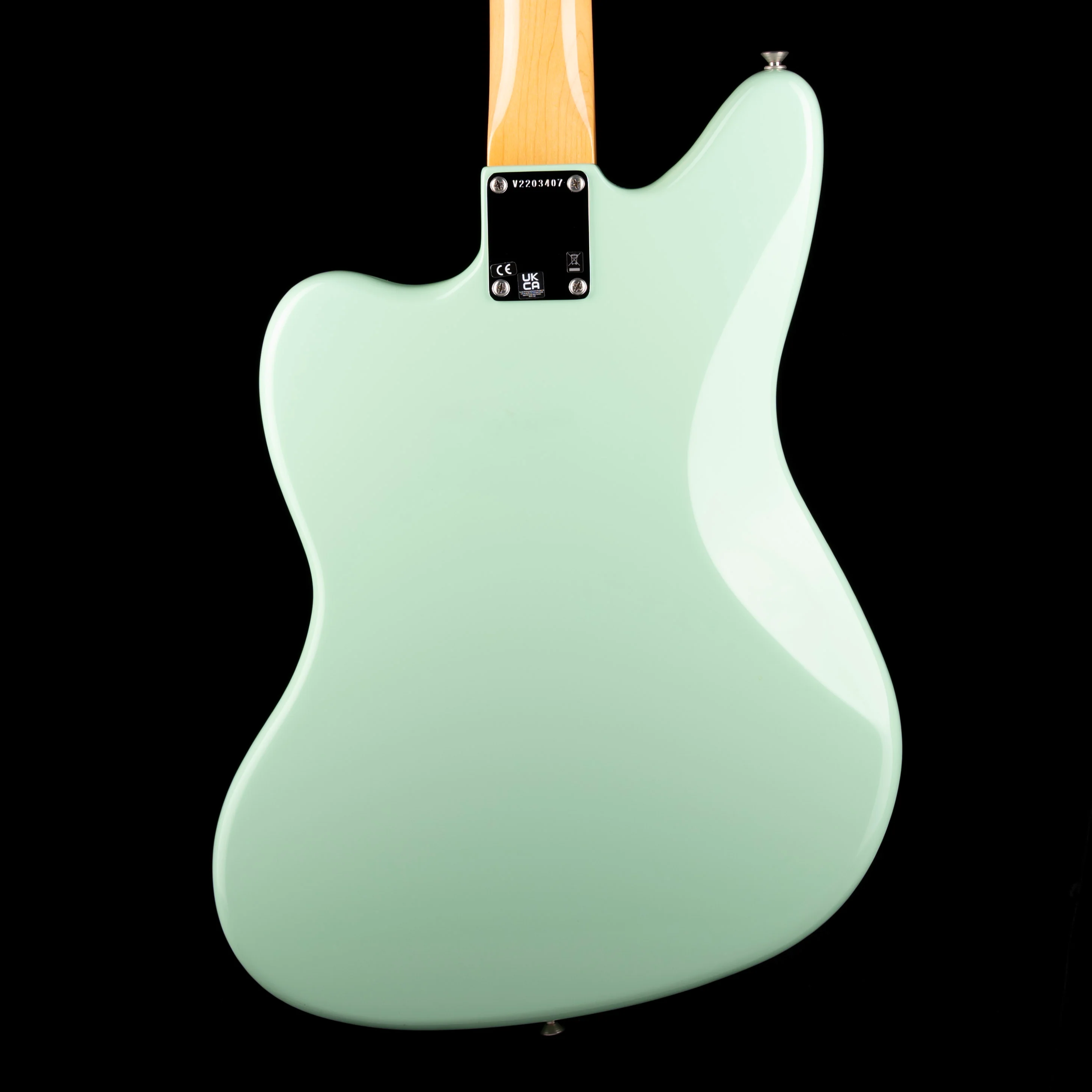 Pre Owned 2022 Fender American Original '60s Jaguar Surf Green With OHSC - Image 8